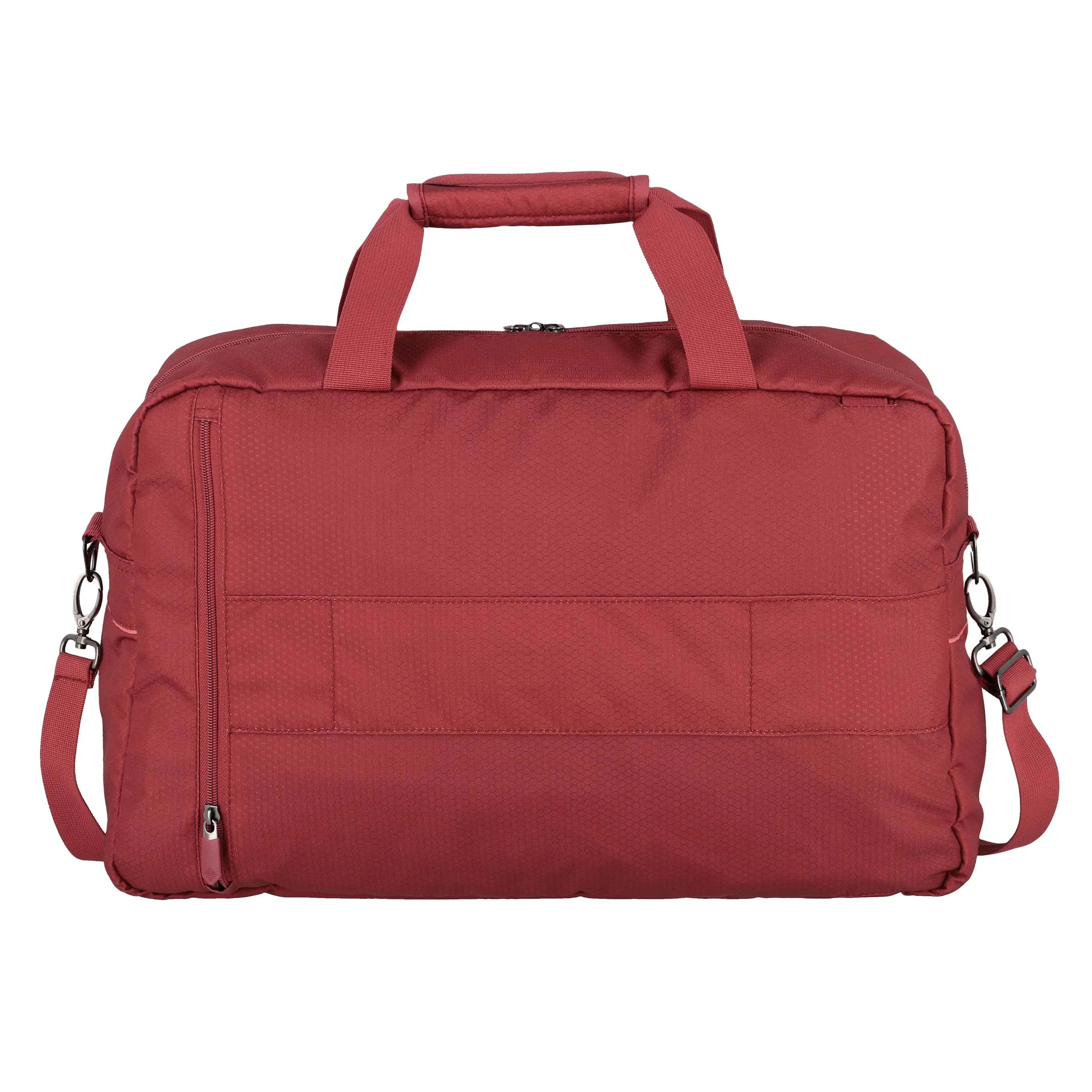 Travelite Skaii Weekender 49 cm - peach mit Tragegriffen - Rückansicht