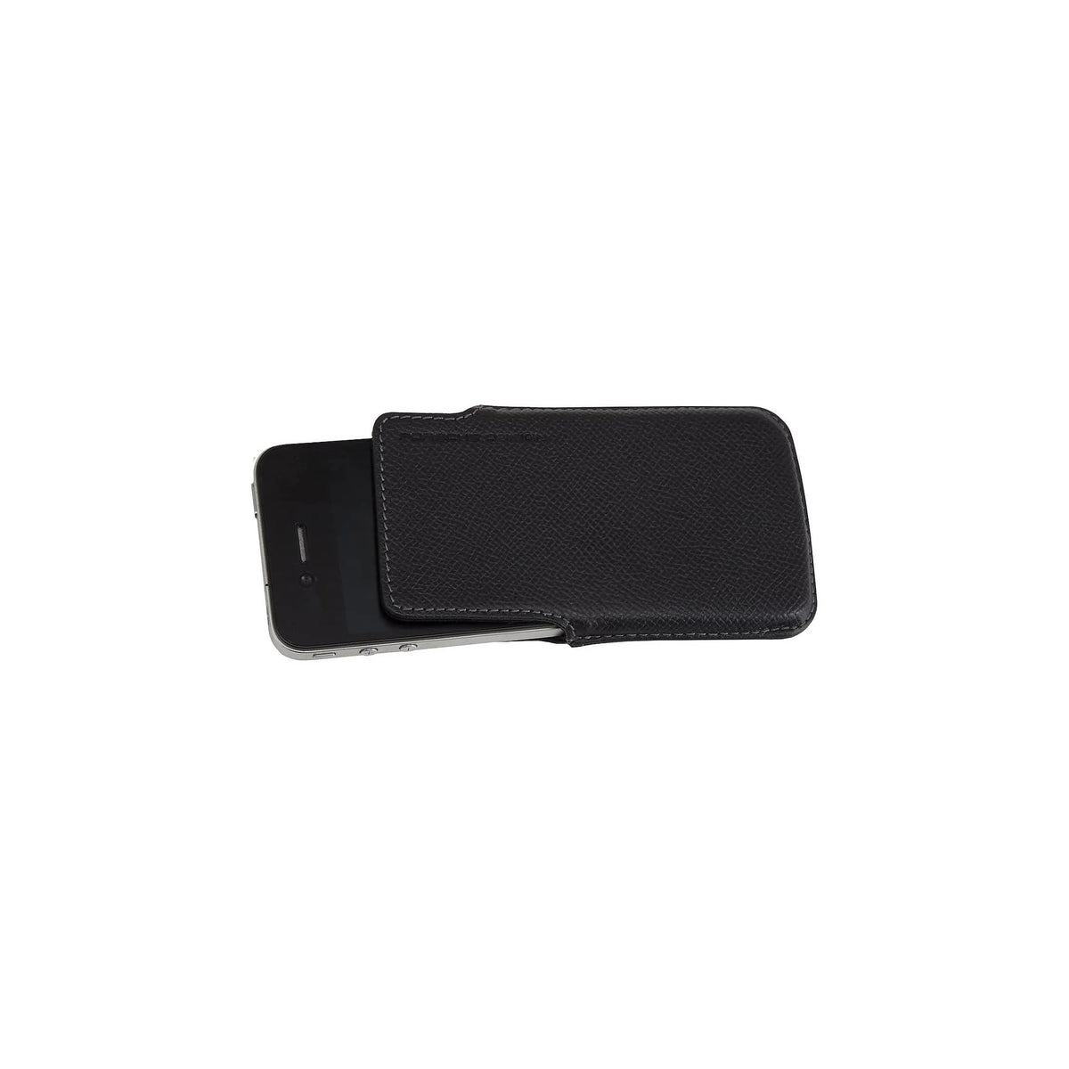 Porsche Design French Classic IPhoneCase 4 Hülle für Apple IPhone 4G aus Leder - dark grey