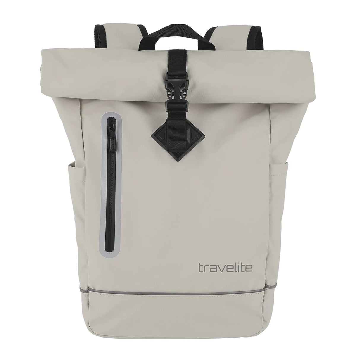 Travelite Basics Roll-Up Rucksack Plane 48 cm - Elfenbein