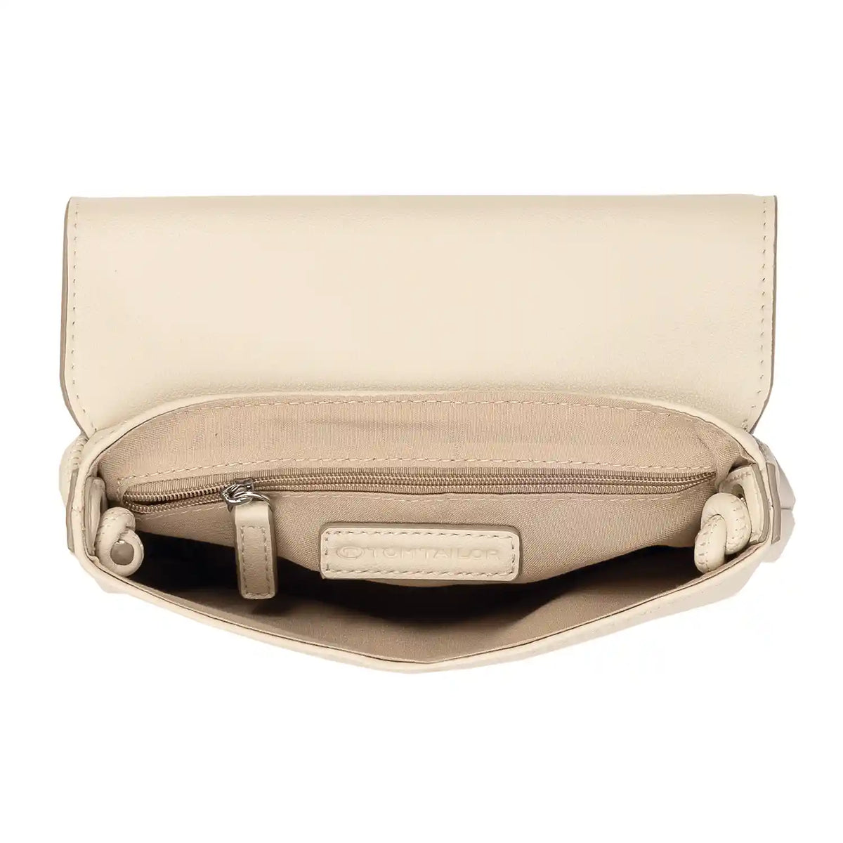 Tom Tailor Rissa Flap Bag XS No Zip 21 cm - Off White