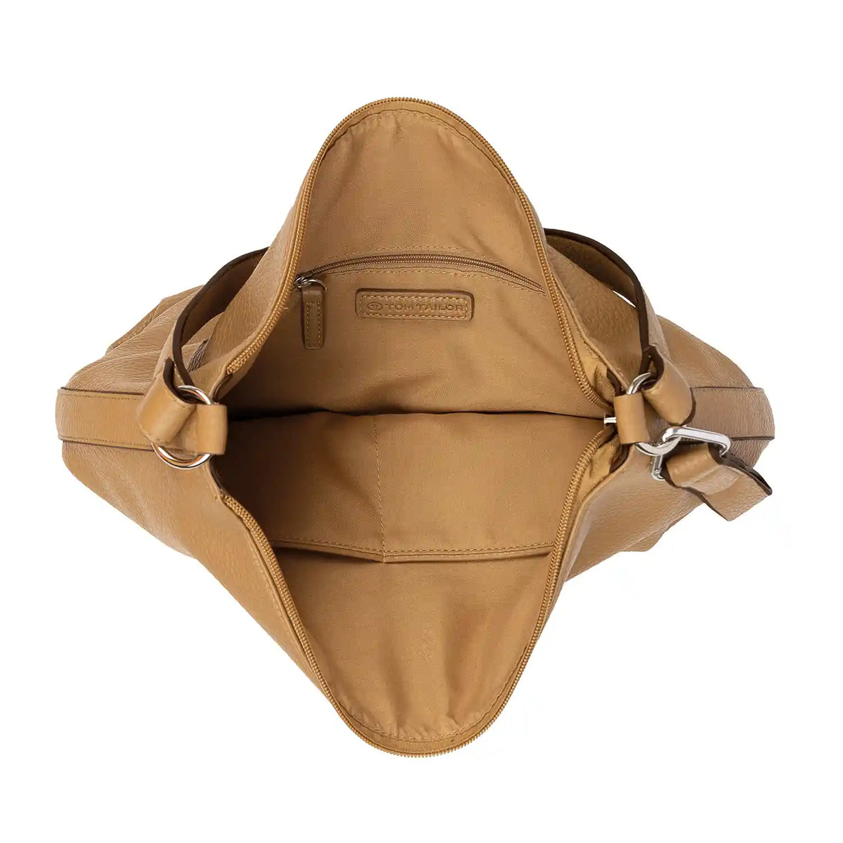 Tom Tailor Olive Beuteltasche 33 cm - Innenfächer mit Reißverschluss-, Handy- und Steckfach