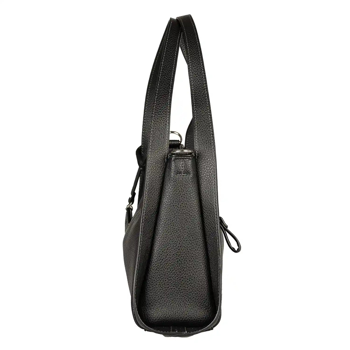 Seitenansicht Tom Tailor Aspen Hobo Bag Black – weiche Hobo Bag mit praktischem Stauraum