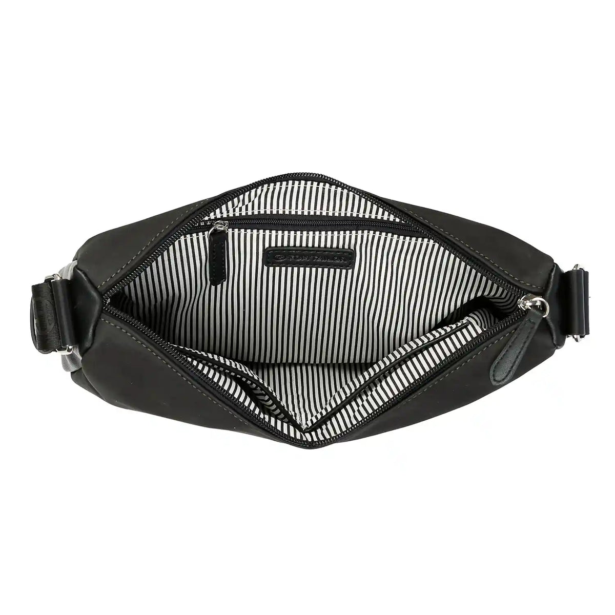 Tom Tailor Yara Hobo Bag S mit getreiftem Innenfutter und Steckfächern und Reißverschlussfach