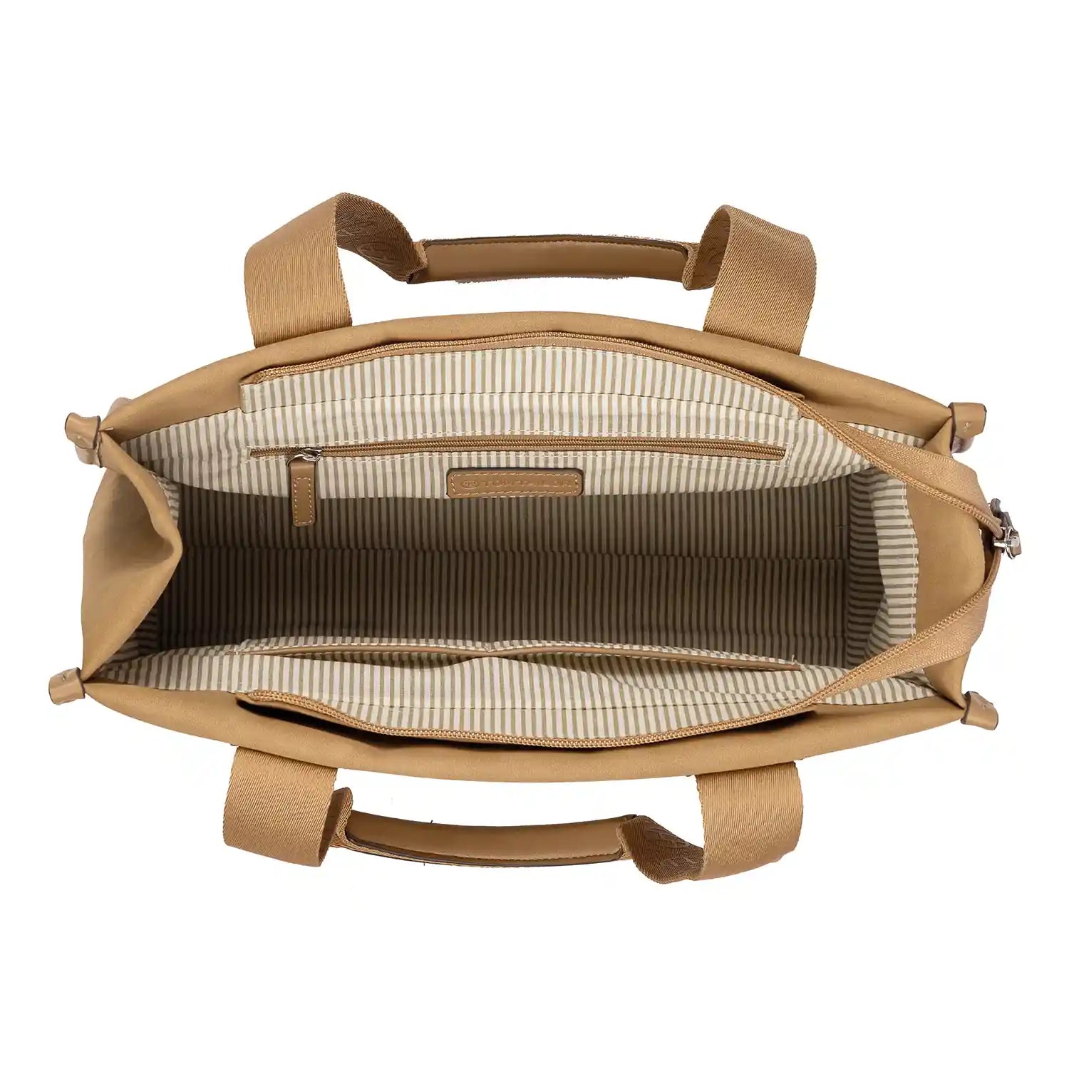 Innenansicht Tom Tailor Yara Shopper in Camel, 37 cm - funktionale und trendige Tasche für Damen