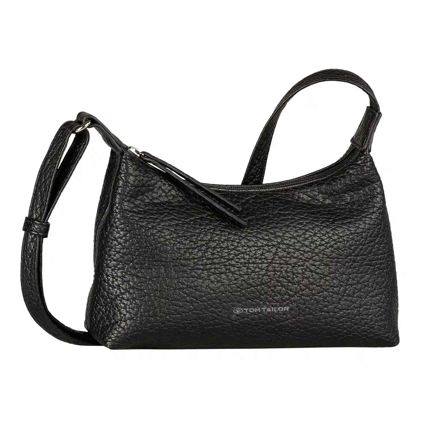 Tom Tailor Evelina Cross Bag S 25 cm Schwarz – Vorderansicht mit Logo