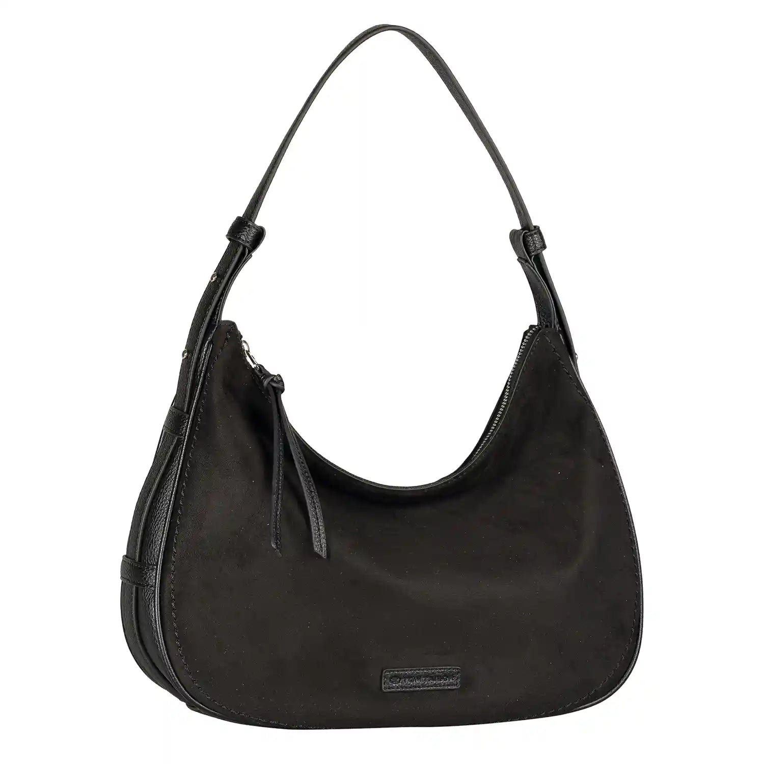Ansicht von vorne Tom Tailor Lysa Hobo Bag M 35 cm - Black