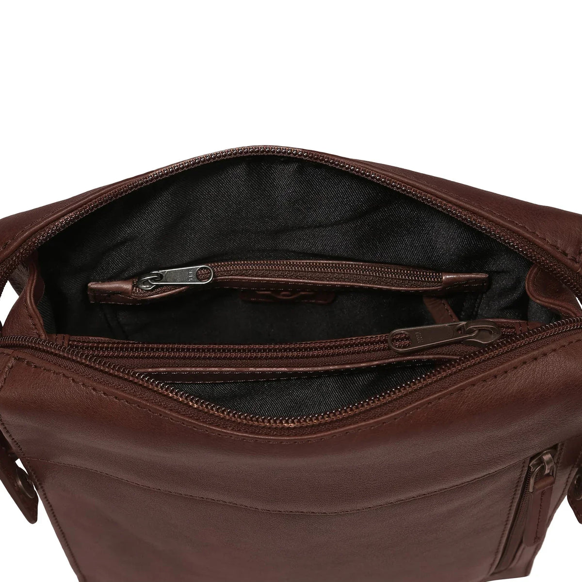 VOi-Design Dakota Patrik Umhängetasche 26 cm - Cognac