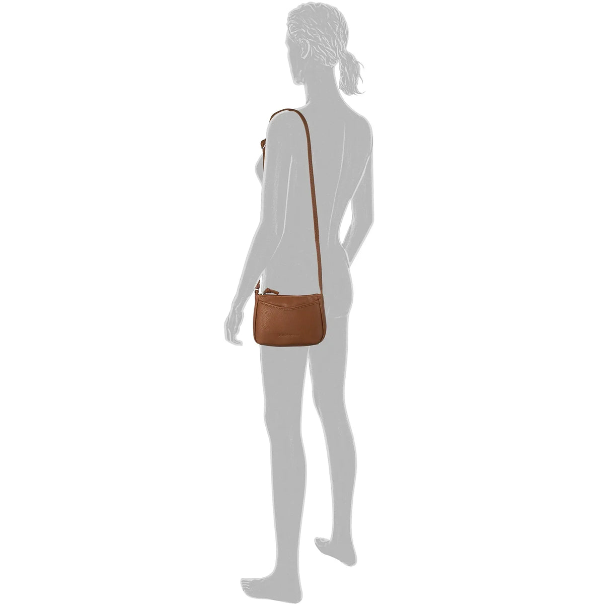 Getragene Tom Tailor Bags Cilia Handtasche mit langem Riemen