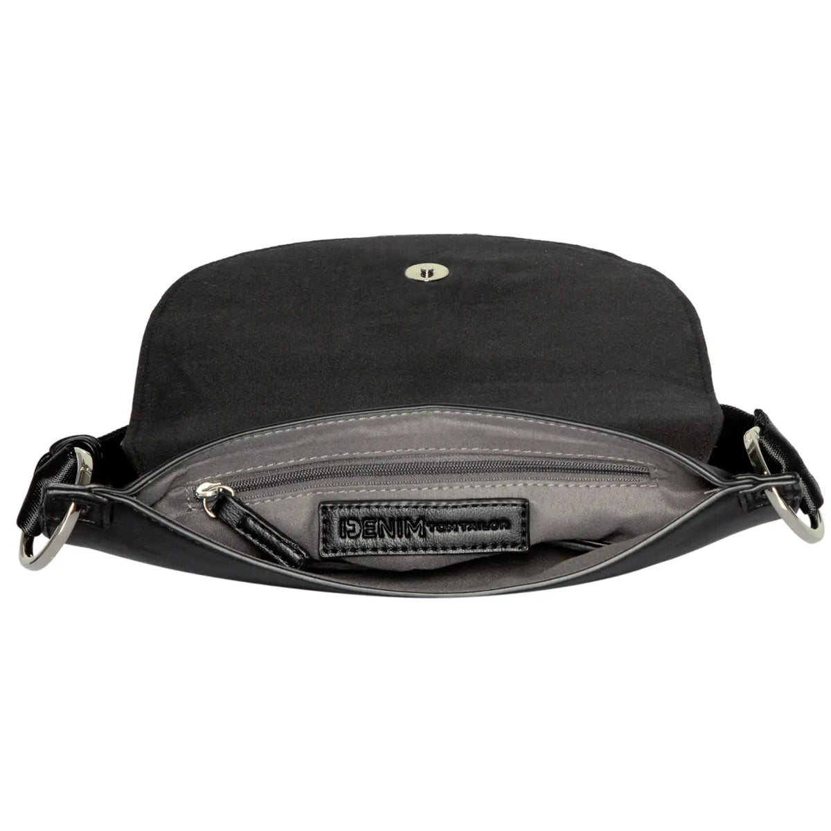 Tom Tailor Denim Milena Flap Bag 28 cm - Black