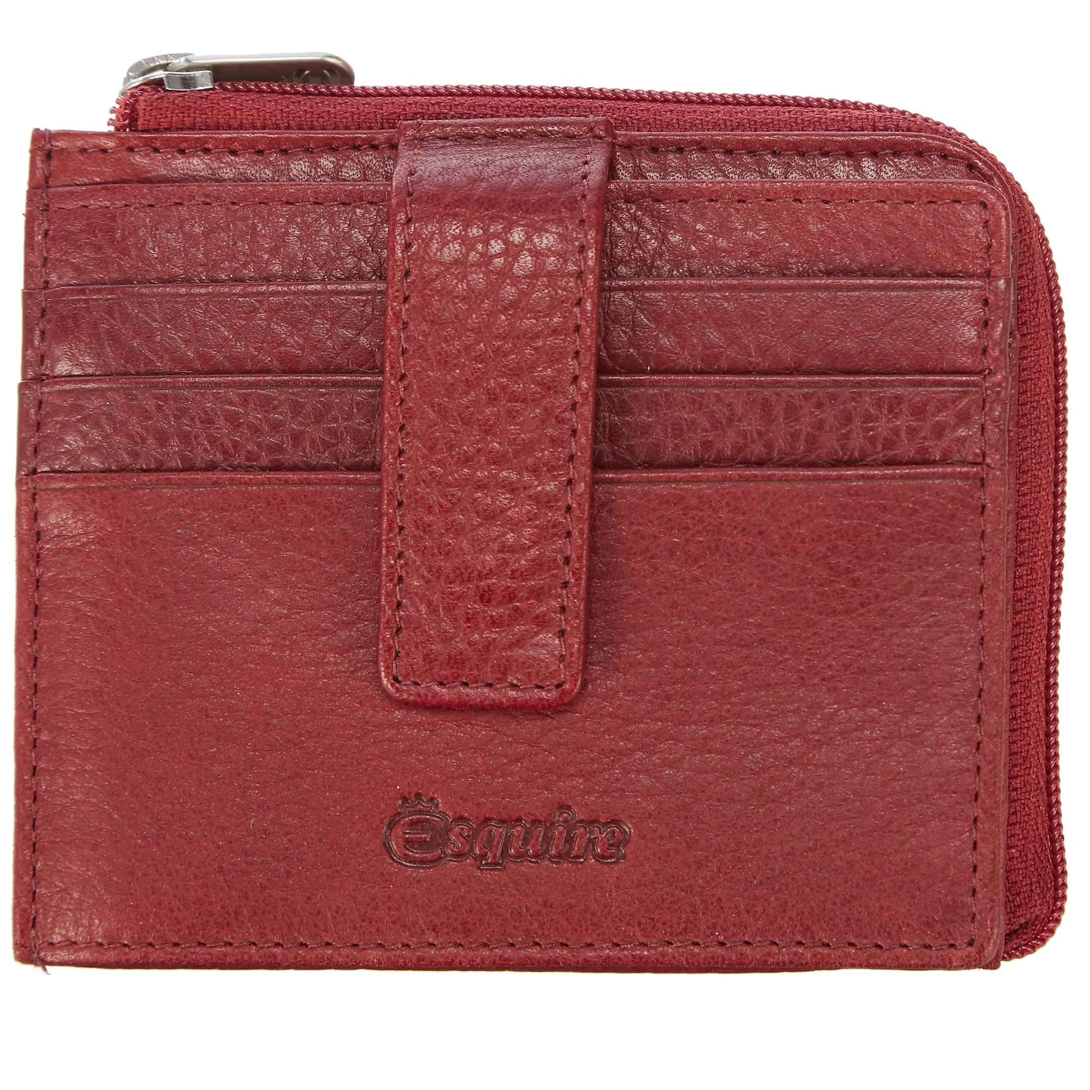 Esquire Oslo Texas Kreditkartenetui RFID 11 cm - schwarz