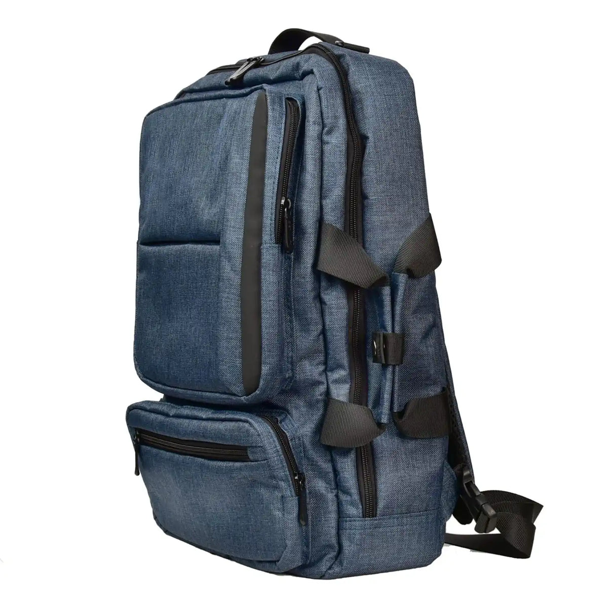 Dermata Businesstasche / Rucksack Canvas 46 cm - Schwarz
