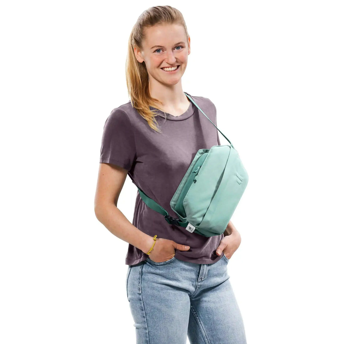 Deuter Accessories Passway 2 Crossbody Bag 28 cm - Mineral-Grove