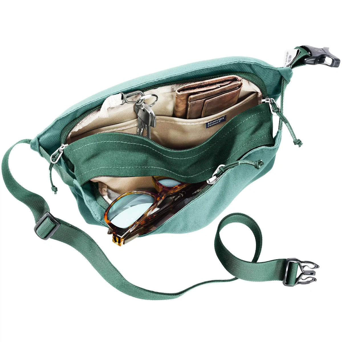 Deuter Accessories Passway 2 Crossbody Bag 28 cm - Bluejay-Polar