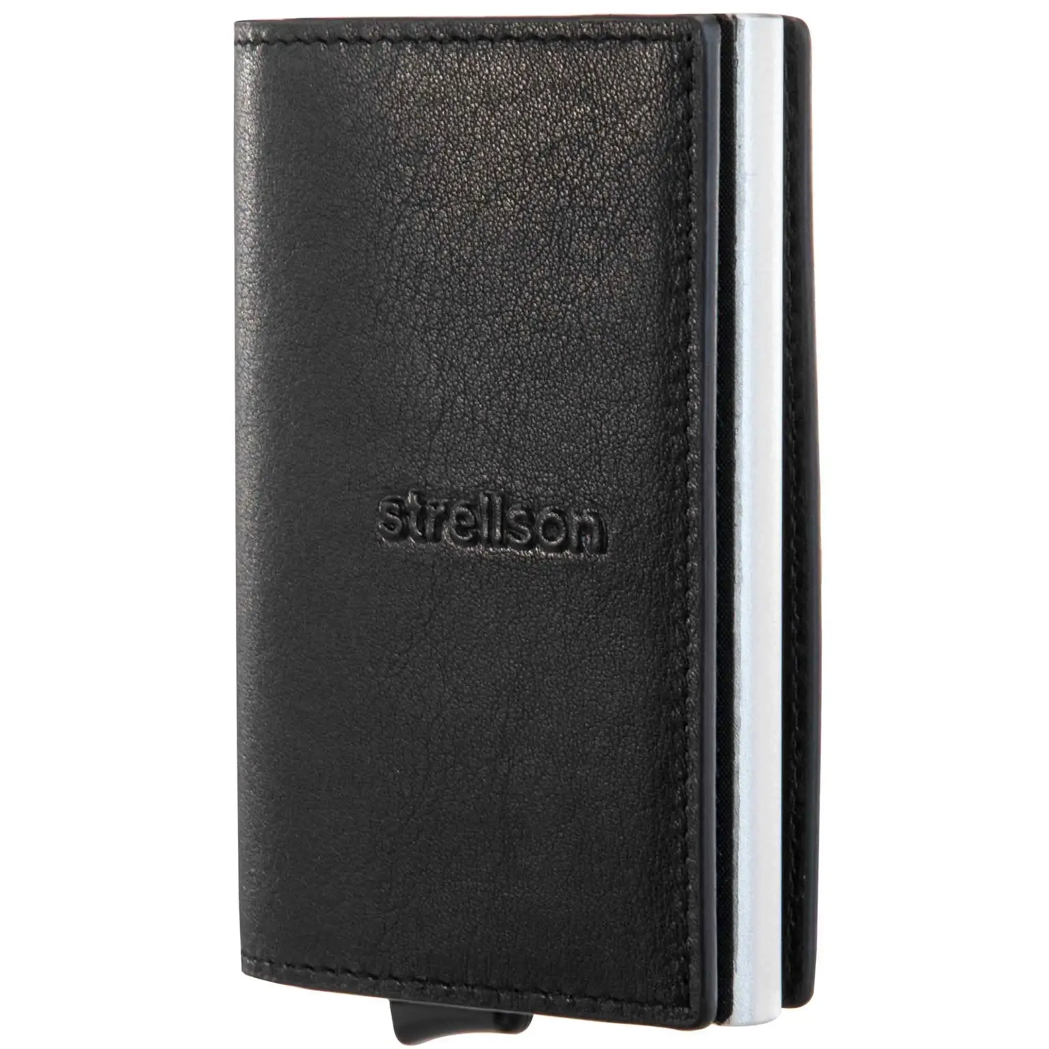 Strellson Carter C-One E-Cage SV8 Geldbörse 10 cm - Black