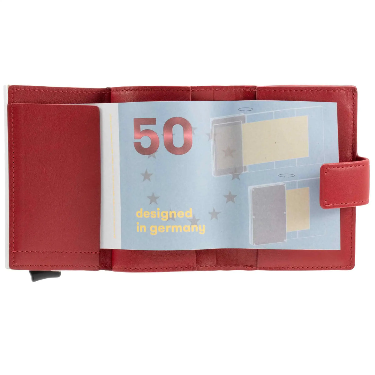 Maitre F3 C-Three E-Cage SV8 Geldbörse 10 cm - Red