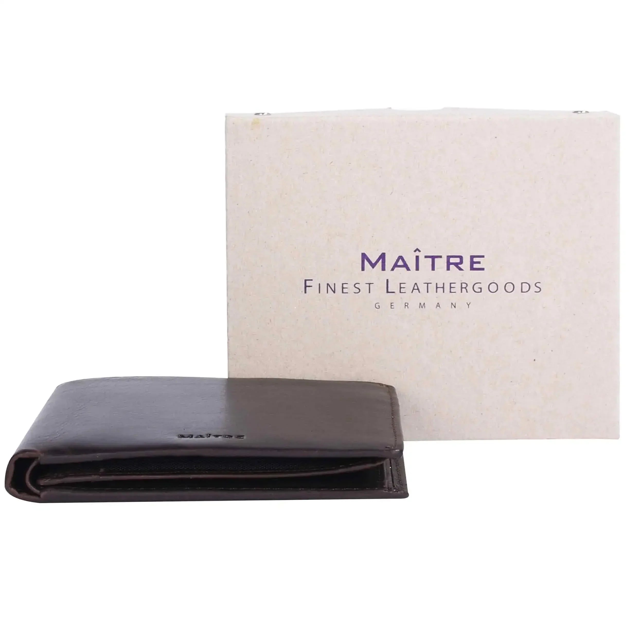Maitre Birkheim Gandolf Billfold H9 13 cm - Dark Brown