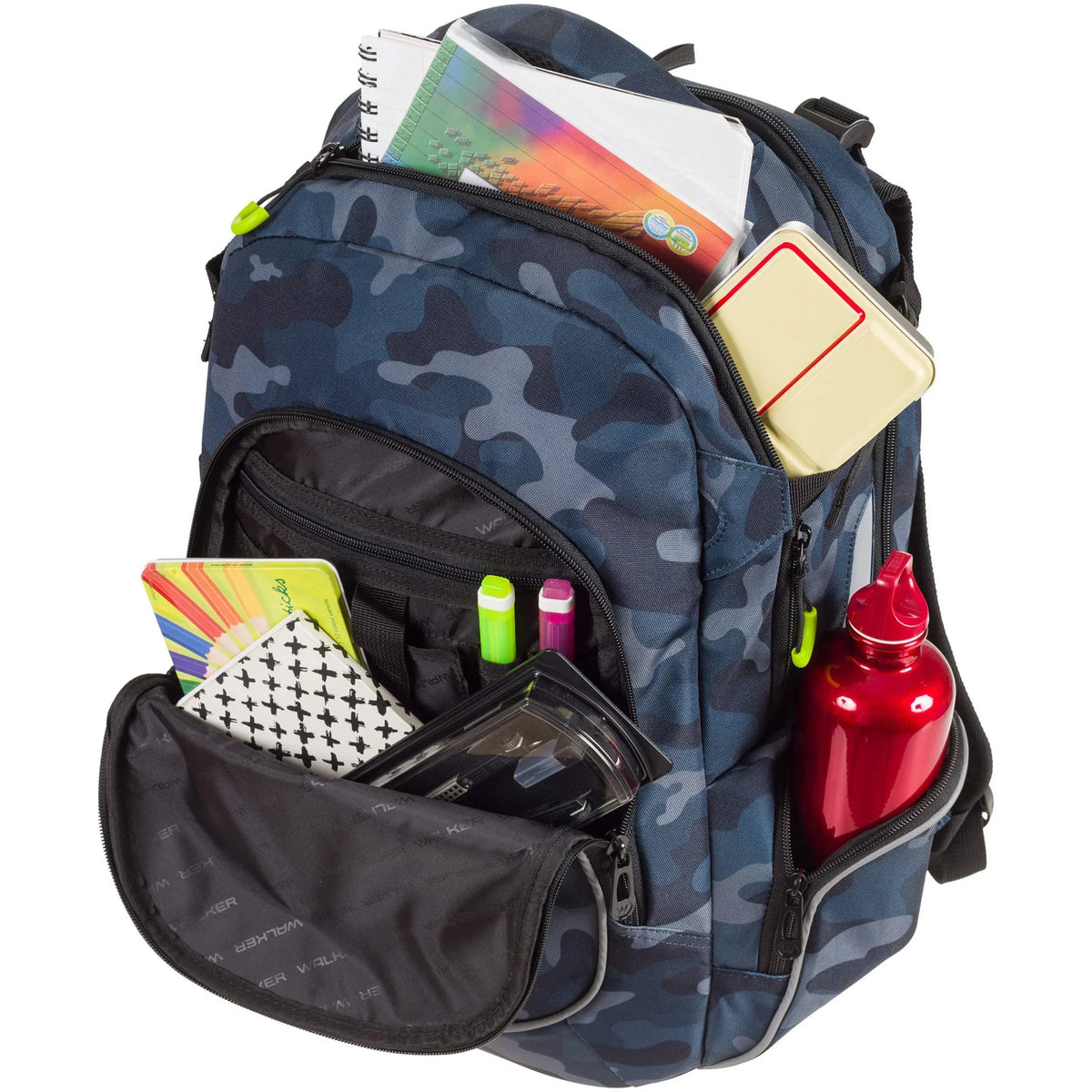 Walker Bags Campus Evo Rucksack 46 cm - Blue Ivy Pink