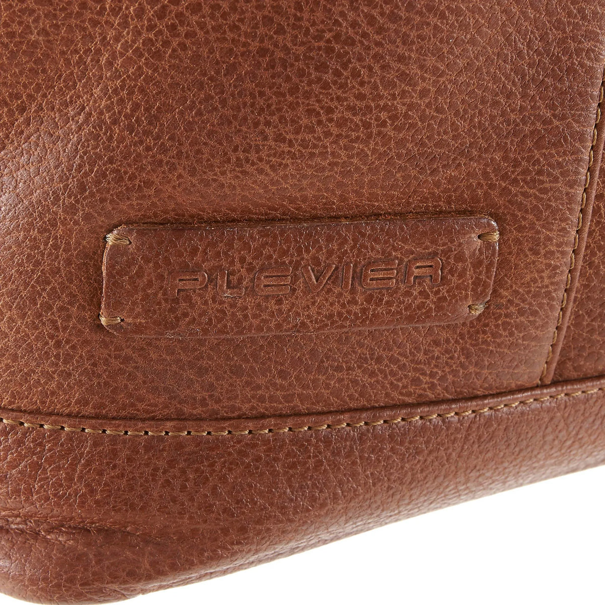 Plevier 470 Serie Aktentasche mit Laptopfach 41 cm - cognac