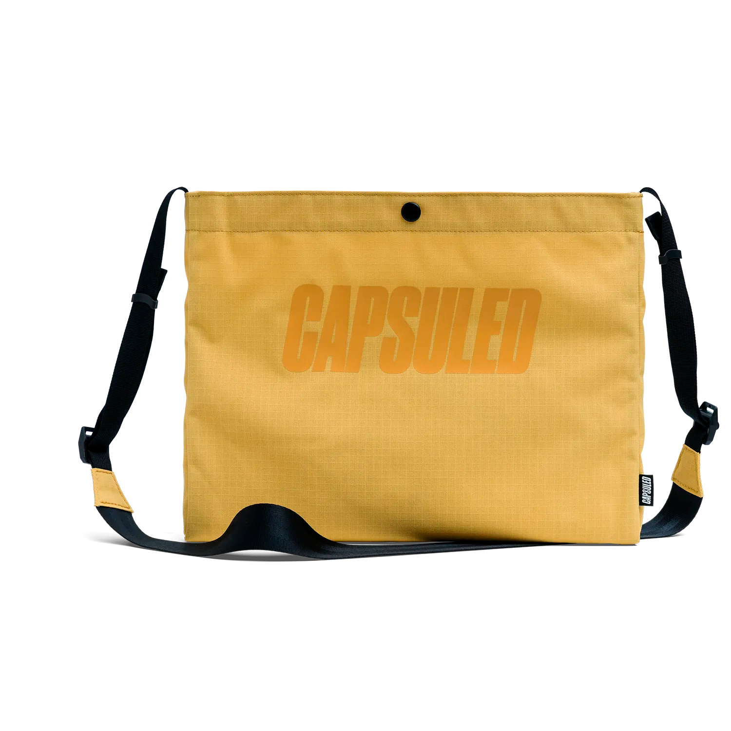 Capsuled Musette Umhängetasche 36 cm - Orange Rust