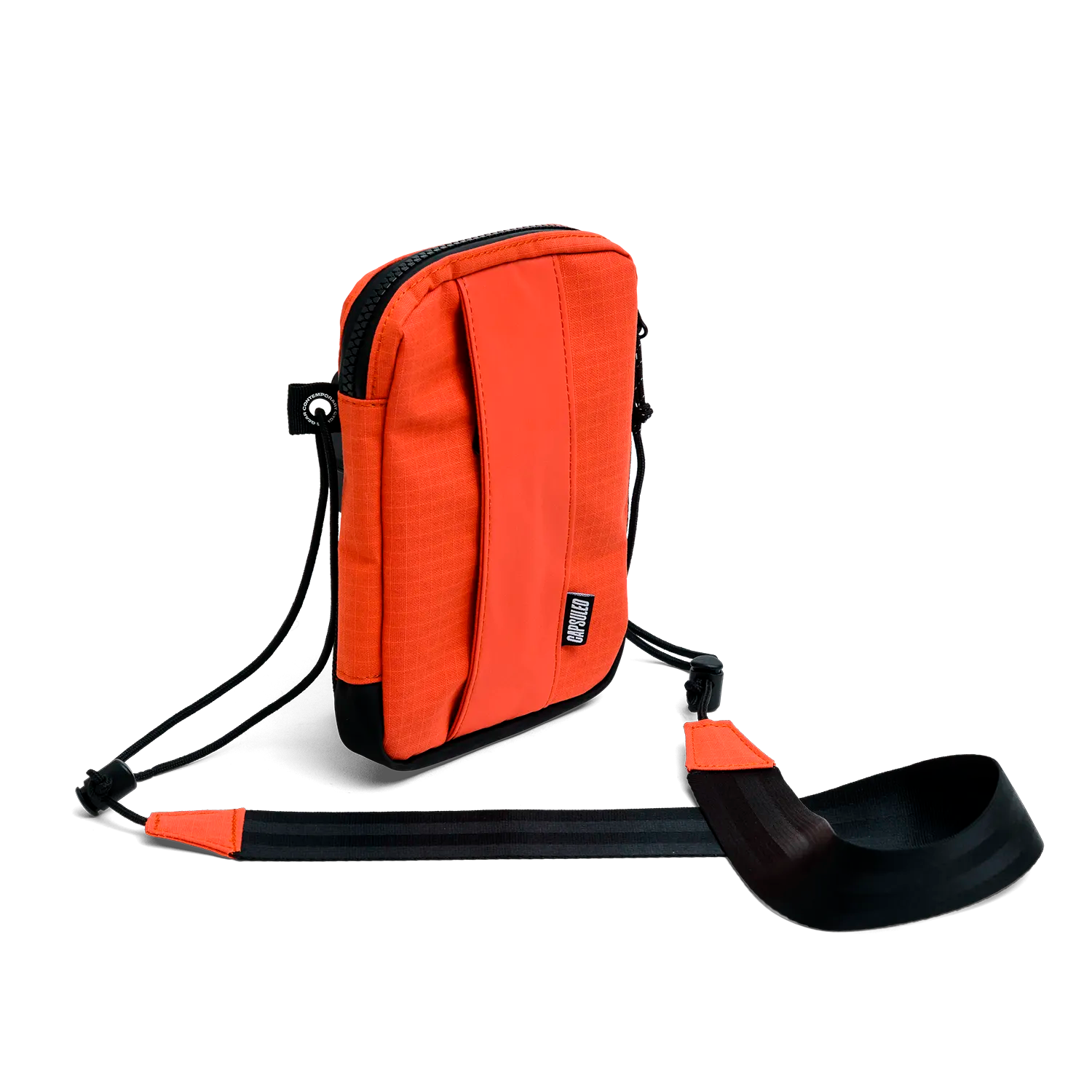 Capsuled Pouch Umhängetasche 20 cm - Orange Rust