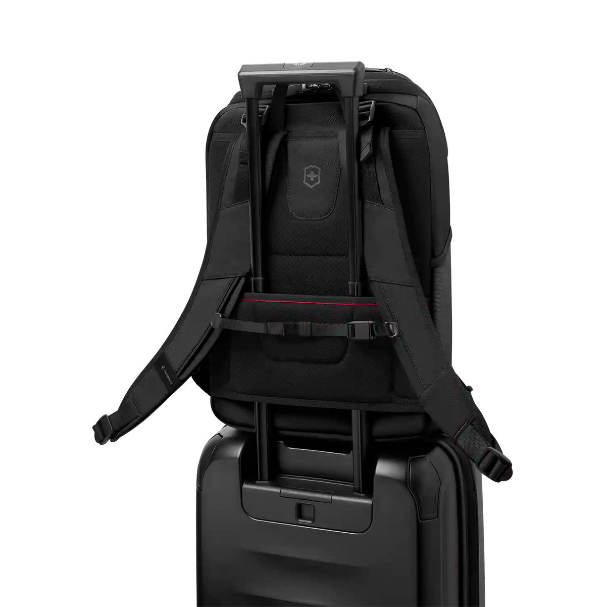 Victorinox Altmont Modern Commuter Backpack 47 cm Schwarz – Aufstecksystem auf Trolleys