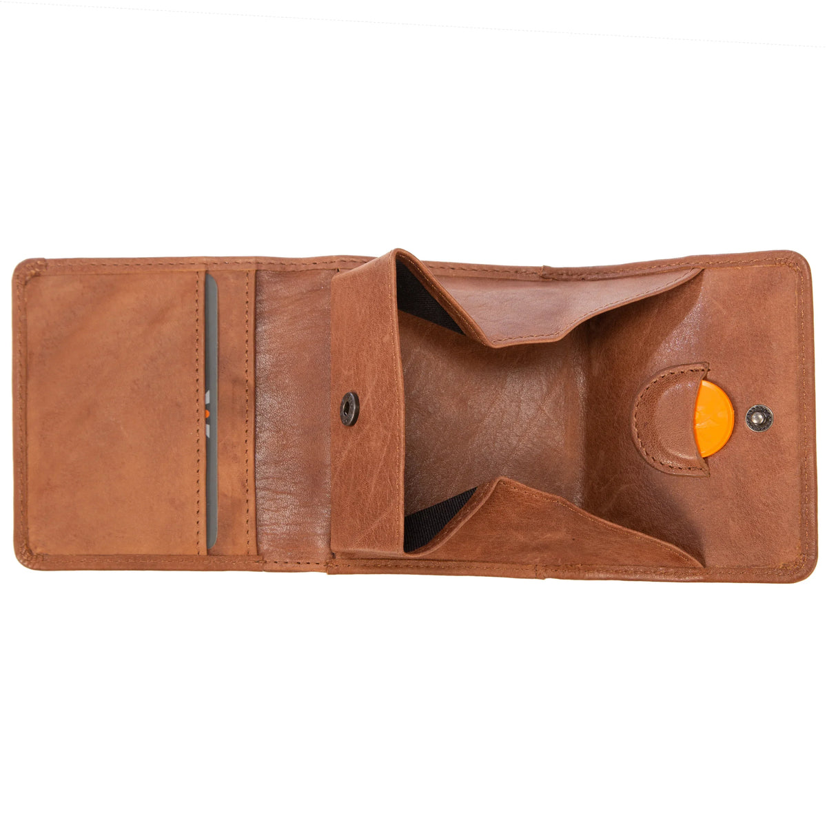 VOi-Design Dakota Venia Börse 10 cm - Cognac