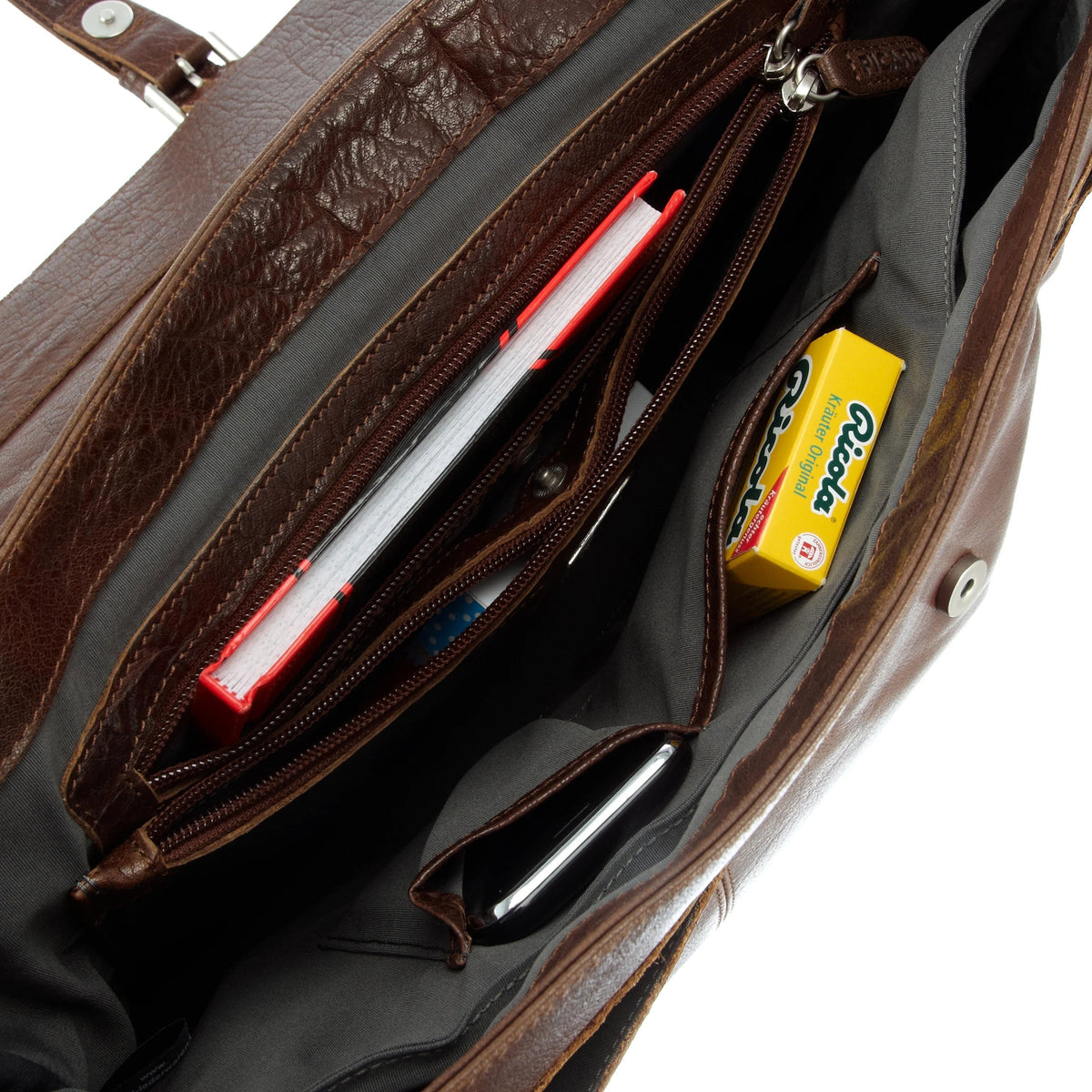 Picard Tough Aktentasche mit Laptopfach 38 cm - schoko