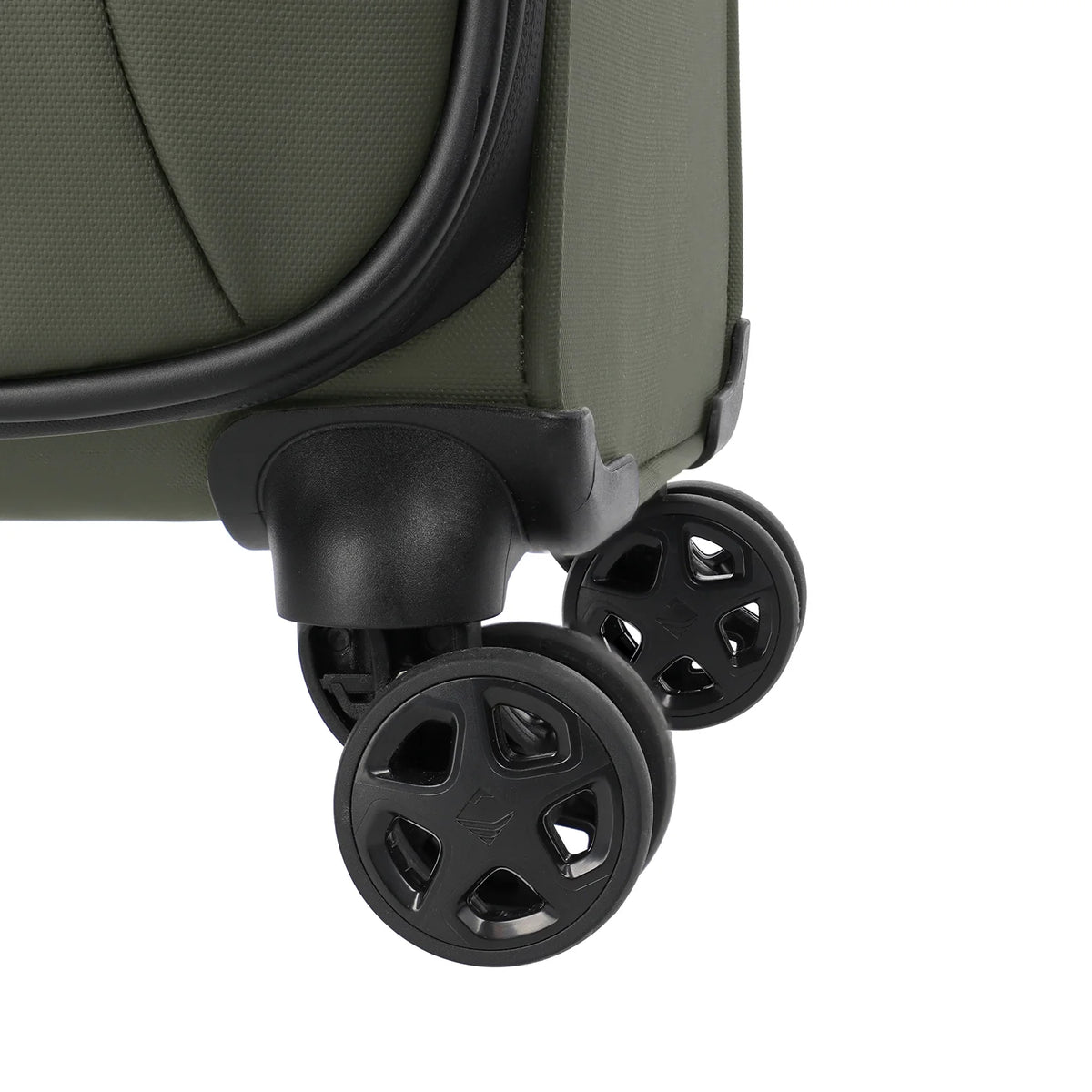 Travelite Briize 4-Rollen Trolley S 55 cm - Ansicht mit 360° drehbaren Rollen