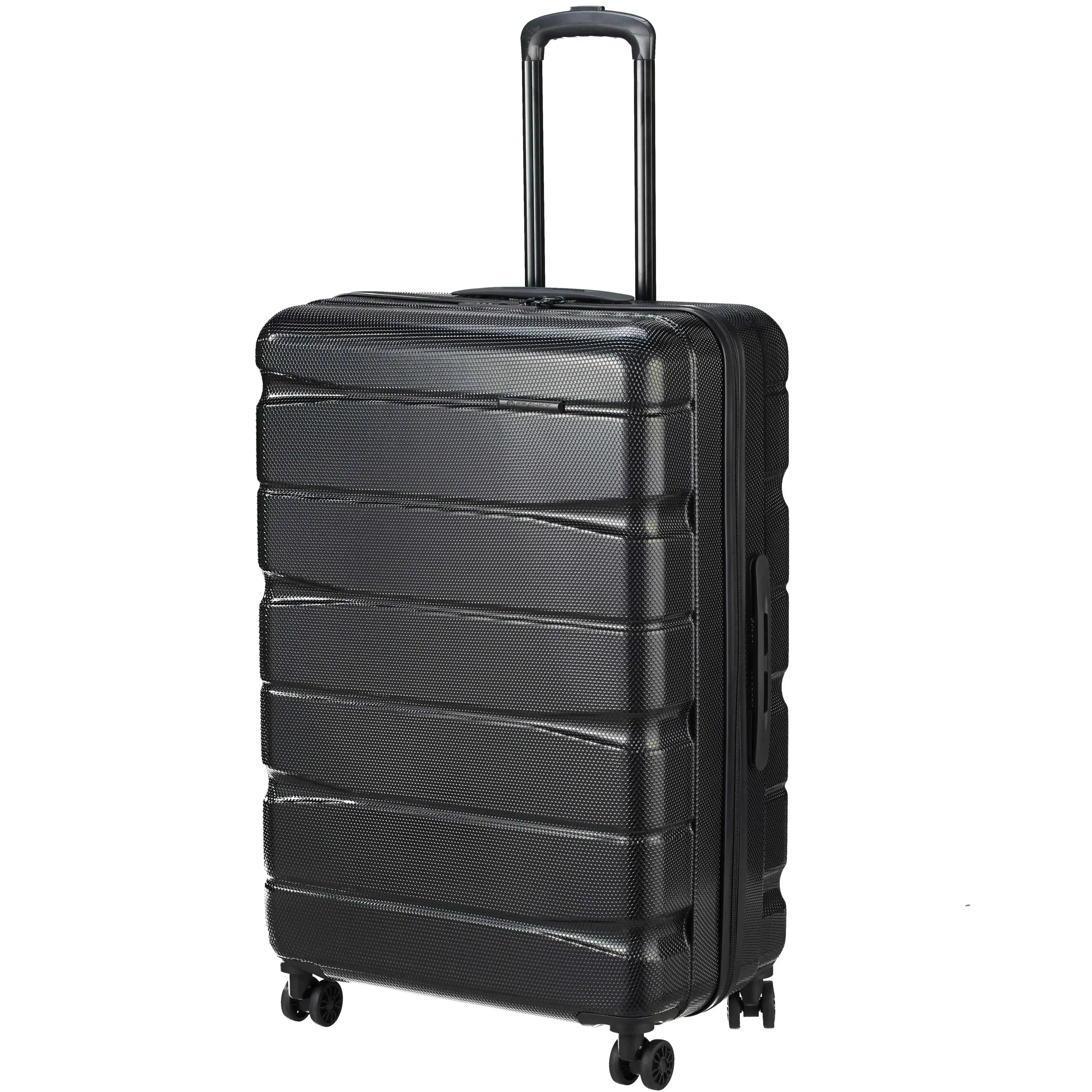 Koffer-Direkt.de Four Flight Iii 4-Rollen Trolley 76 Cm - Black
