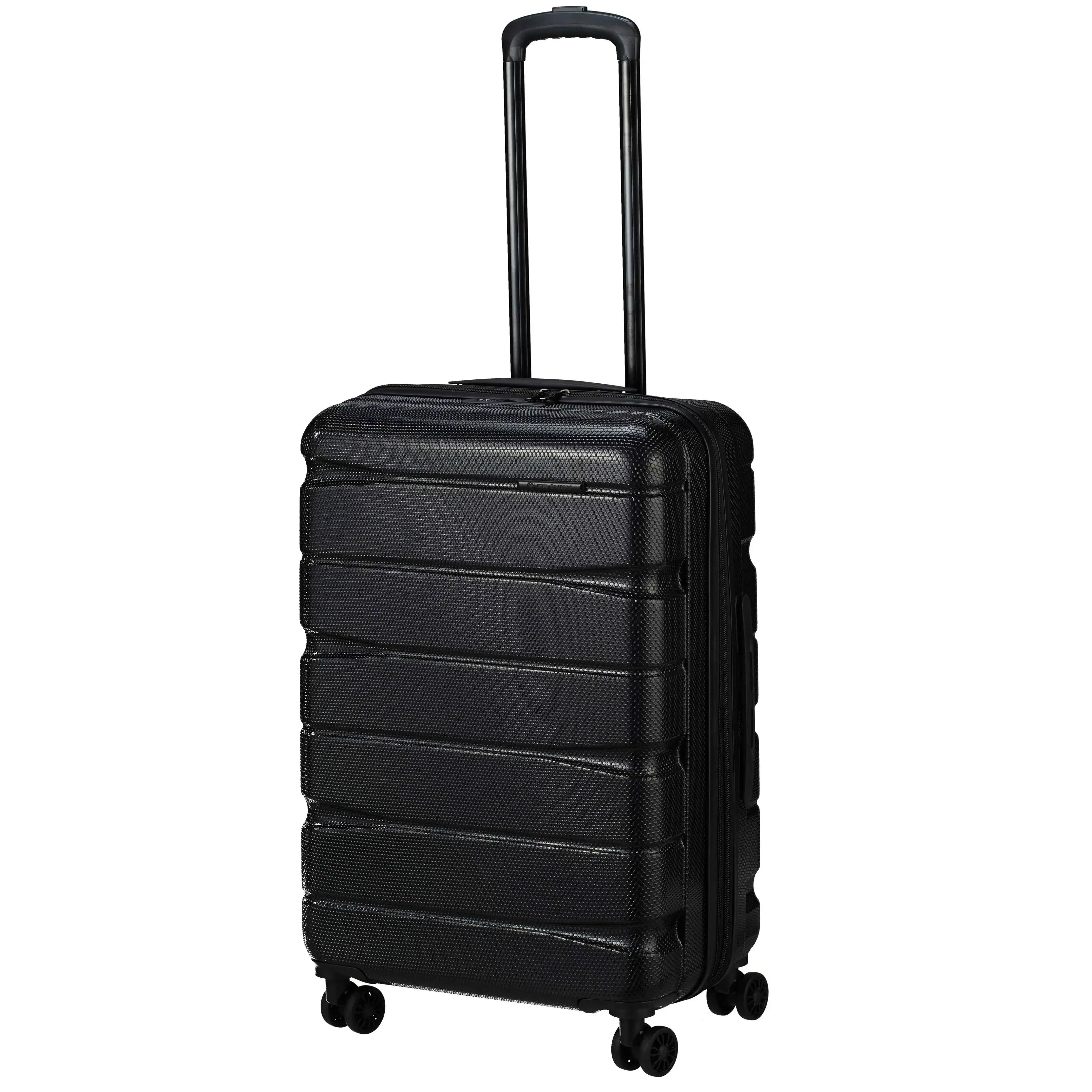 Franky ABS13 Four Flight III 4-Rollen Trolley 66 cm - black