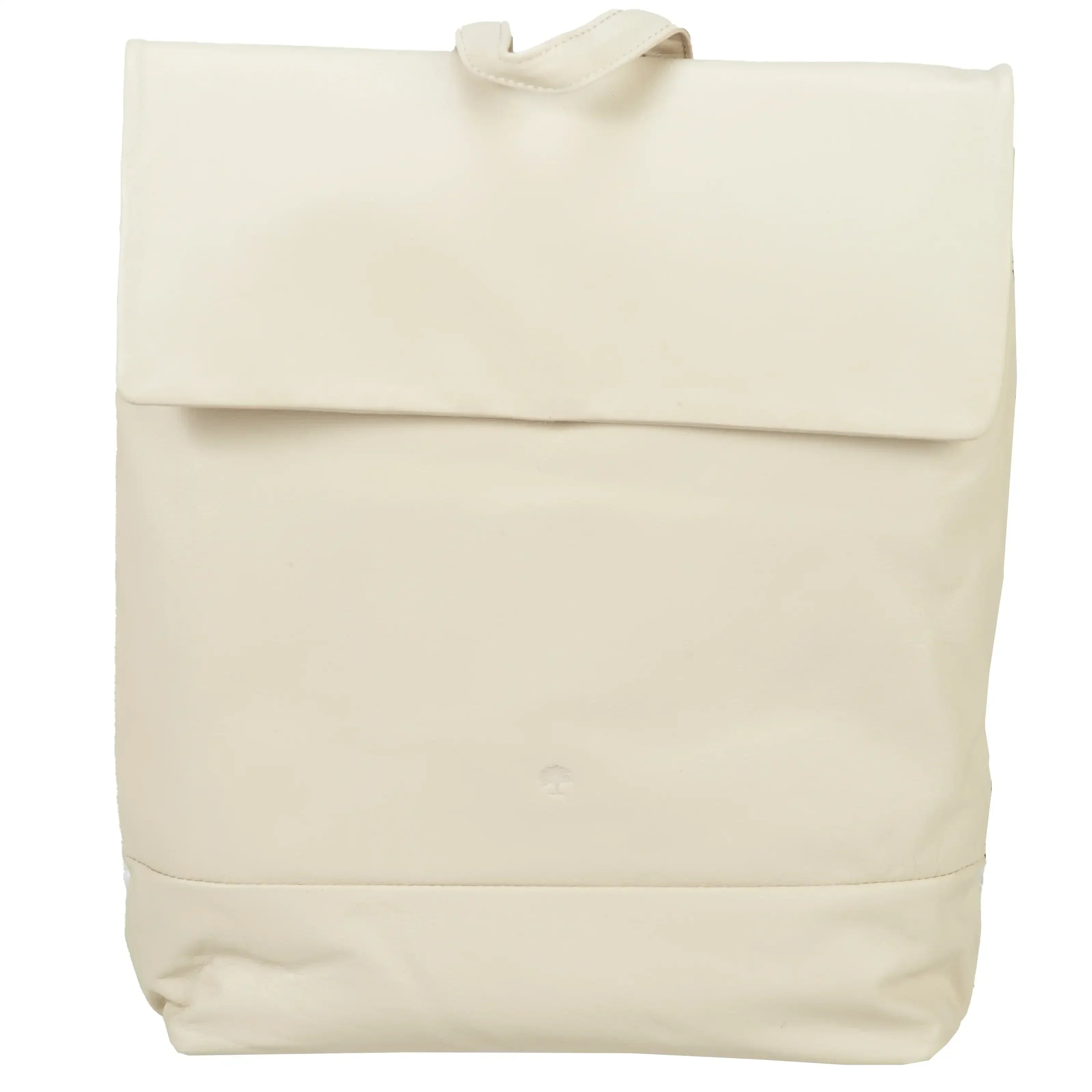 Prato Lederrucksack 34 cm - light beige