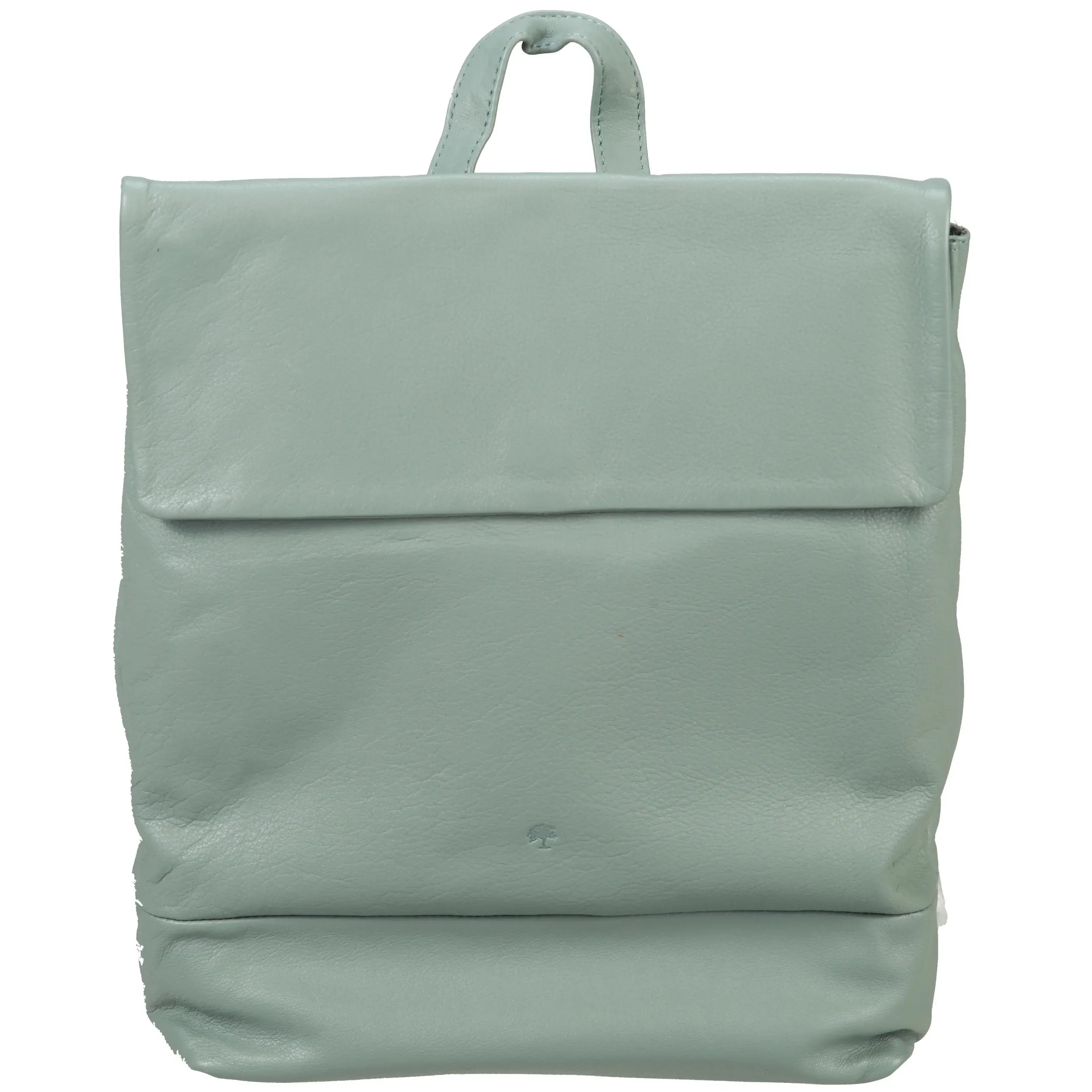 Prato Lederrucksack 34 cm - light green