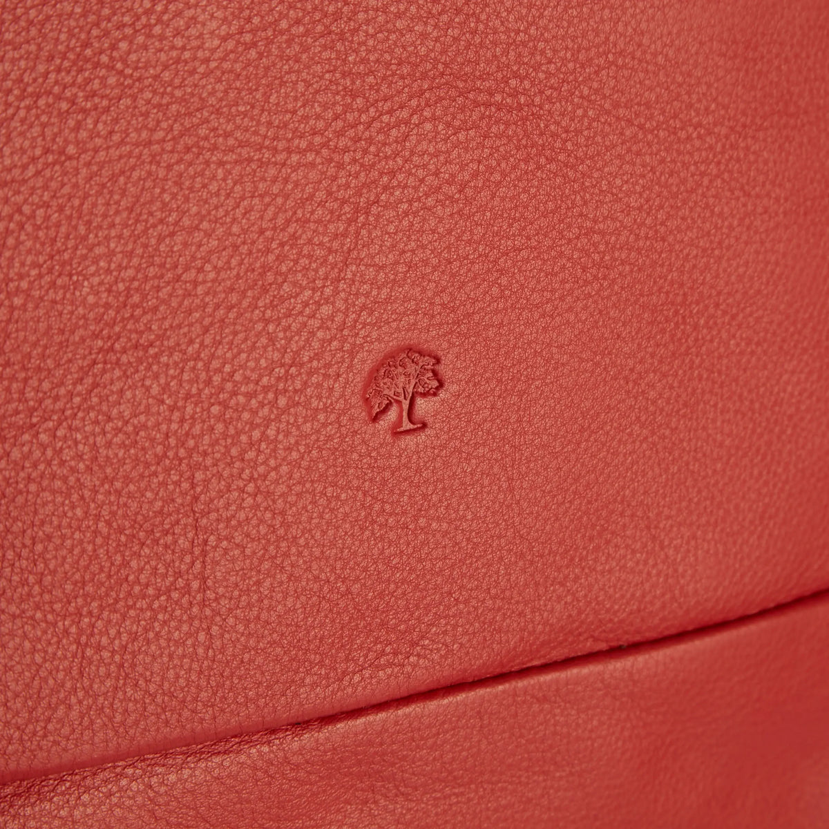Prato Lederrucksack 34 cm - rose