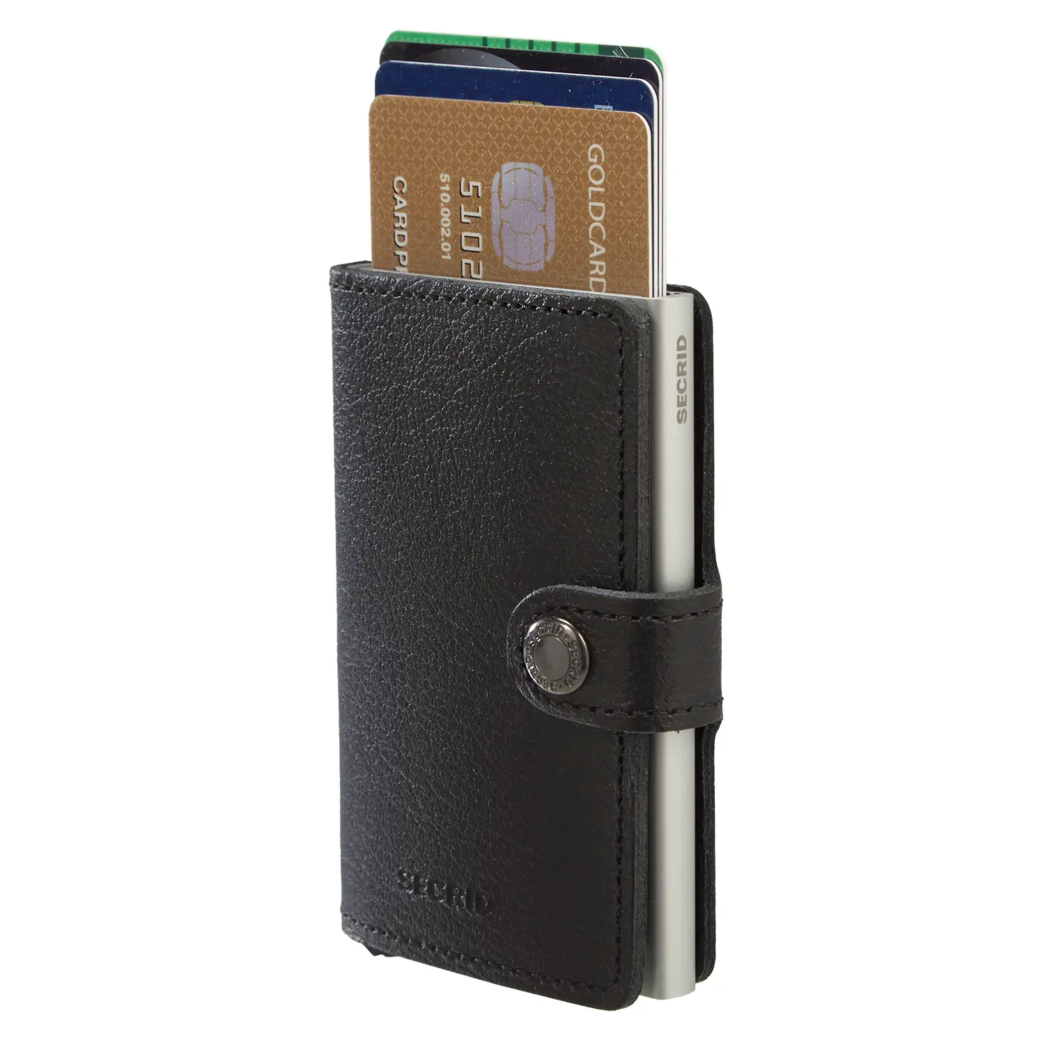 Secrid Wallets Basic Collection Miniwallet in Black für Kreditkarten