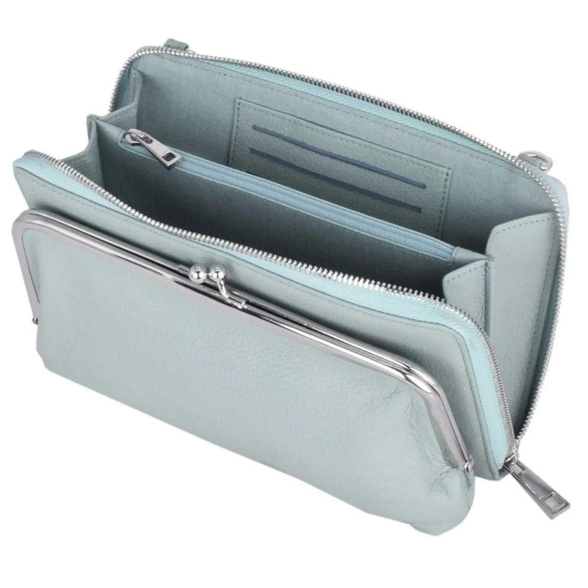 Lara Laurén Denver Wallet Mobile Bag Clutch 21 cm - light green
