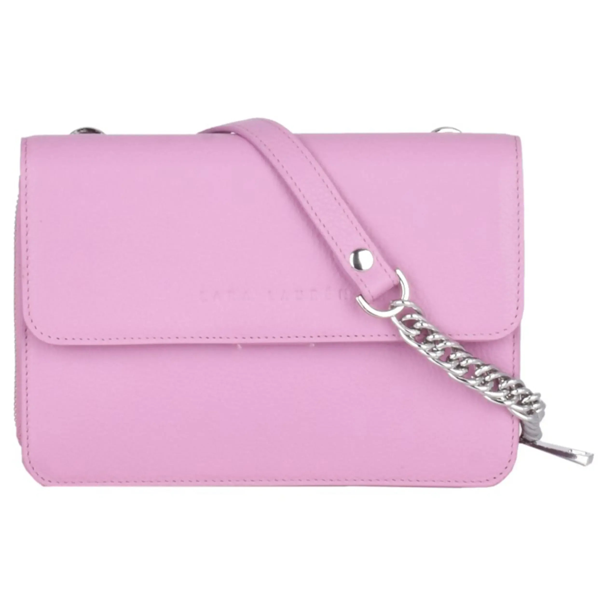 Lara Laurén City 2in1 Wallet Mobile Bag Chain 19 cm - malva