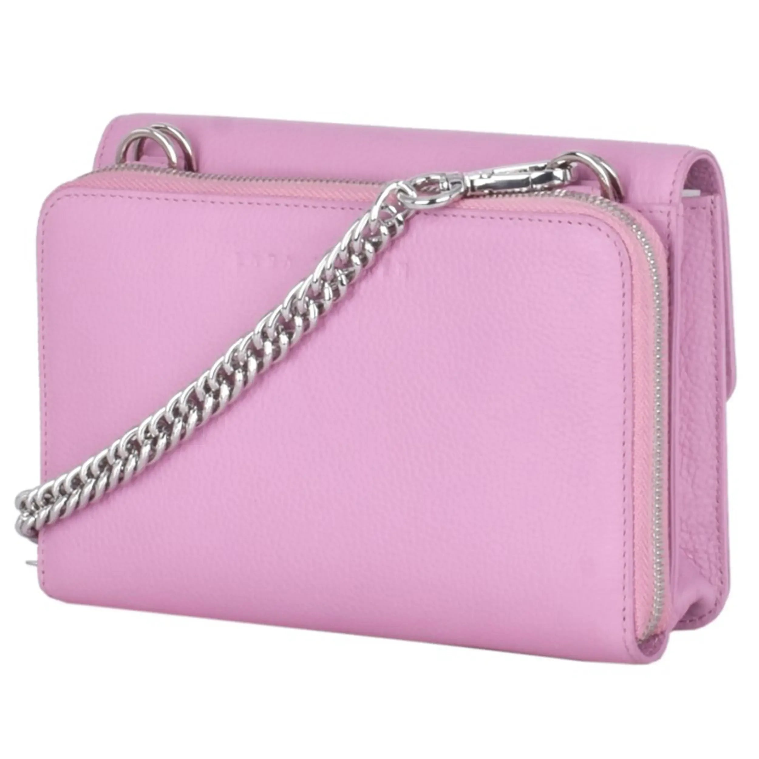 Lara Laurén City 2in1 Wallet Mobile Bag Chain 19 cm - malva