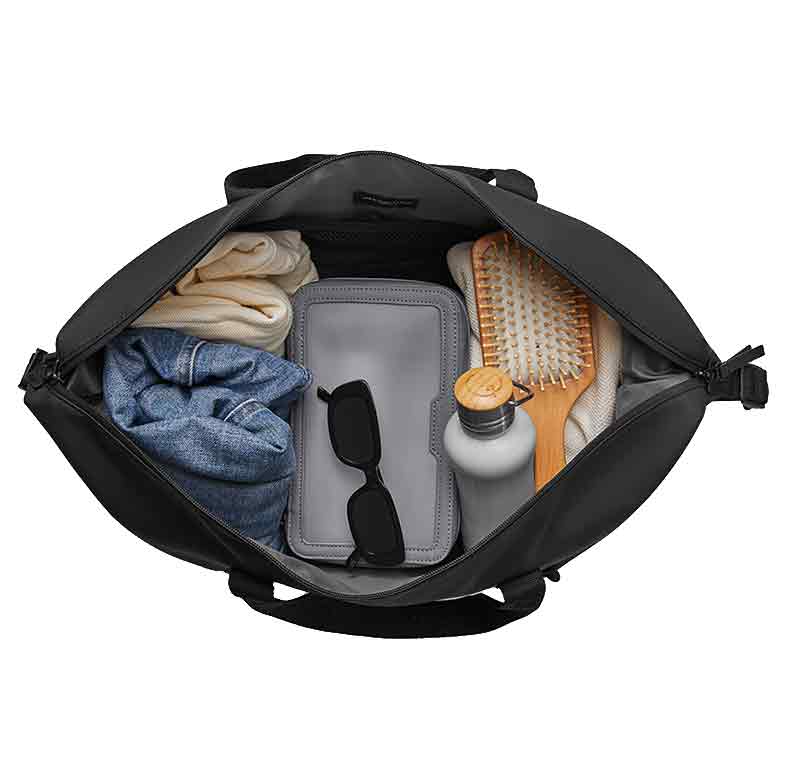 Gaston Luga Däsh Duffel S 44 cm - Schwarz
