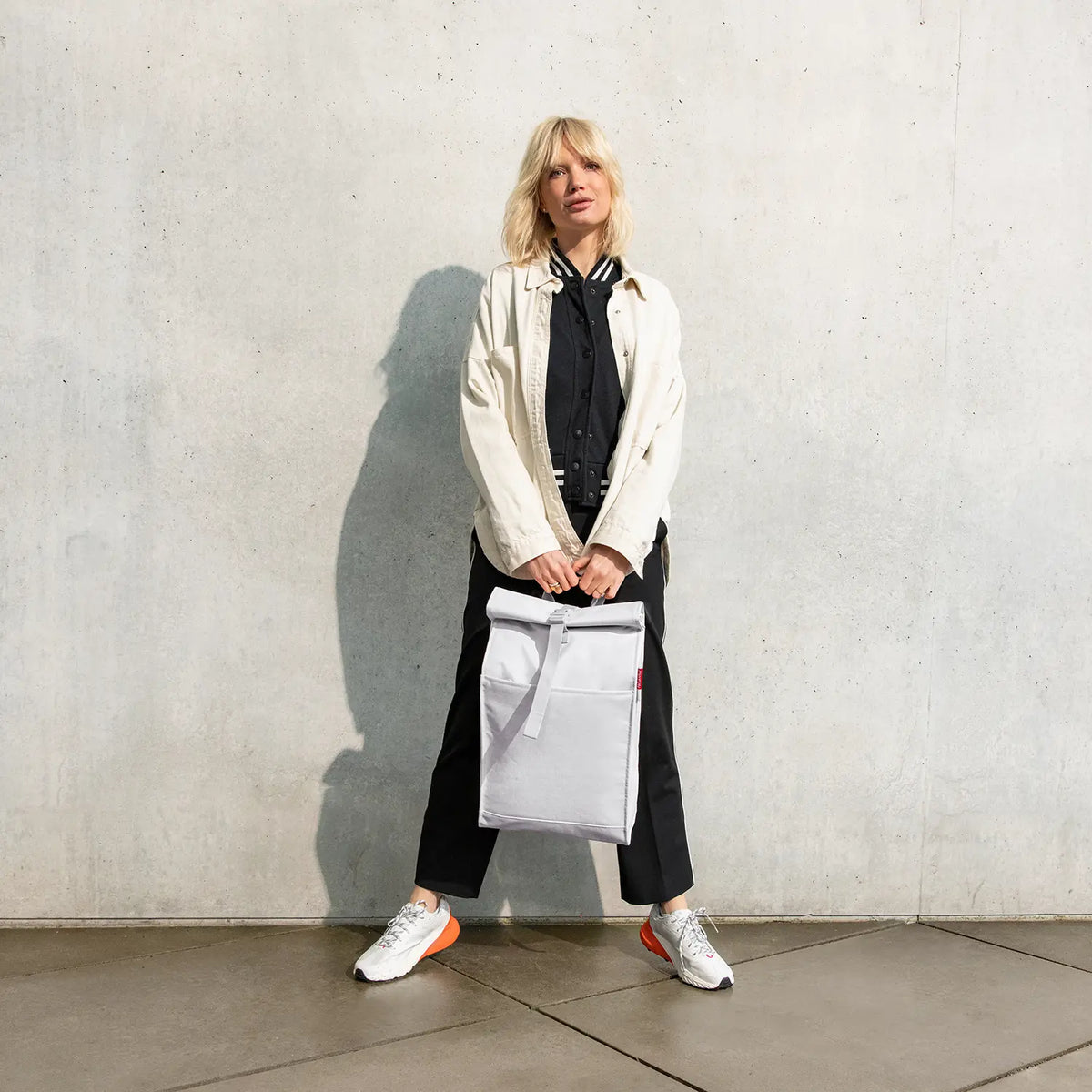 Reisenthel Travelling Urban Rolltop Rucksack 49 cm - Twist Silver