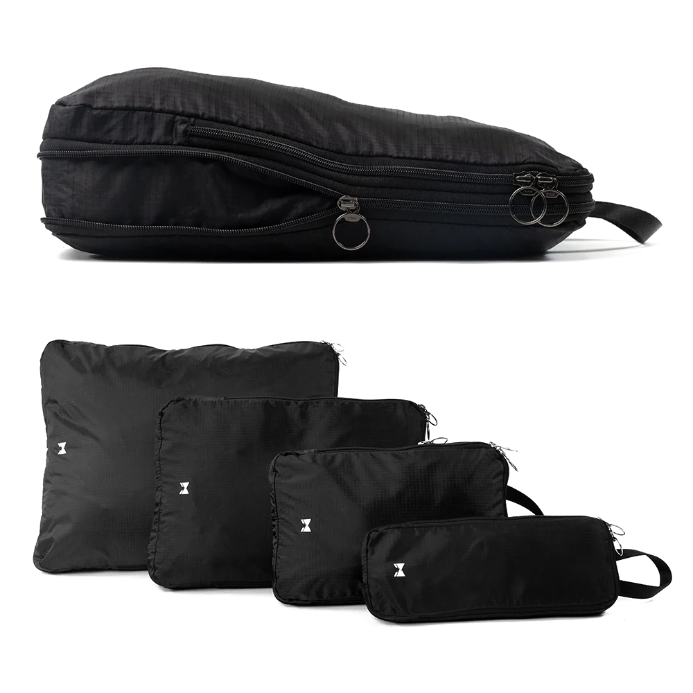 Gentlemen's Organizer Packtaschen-Set 4-tlg. 45 cm - Black