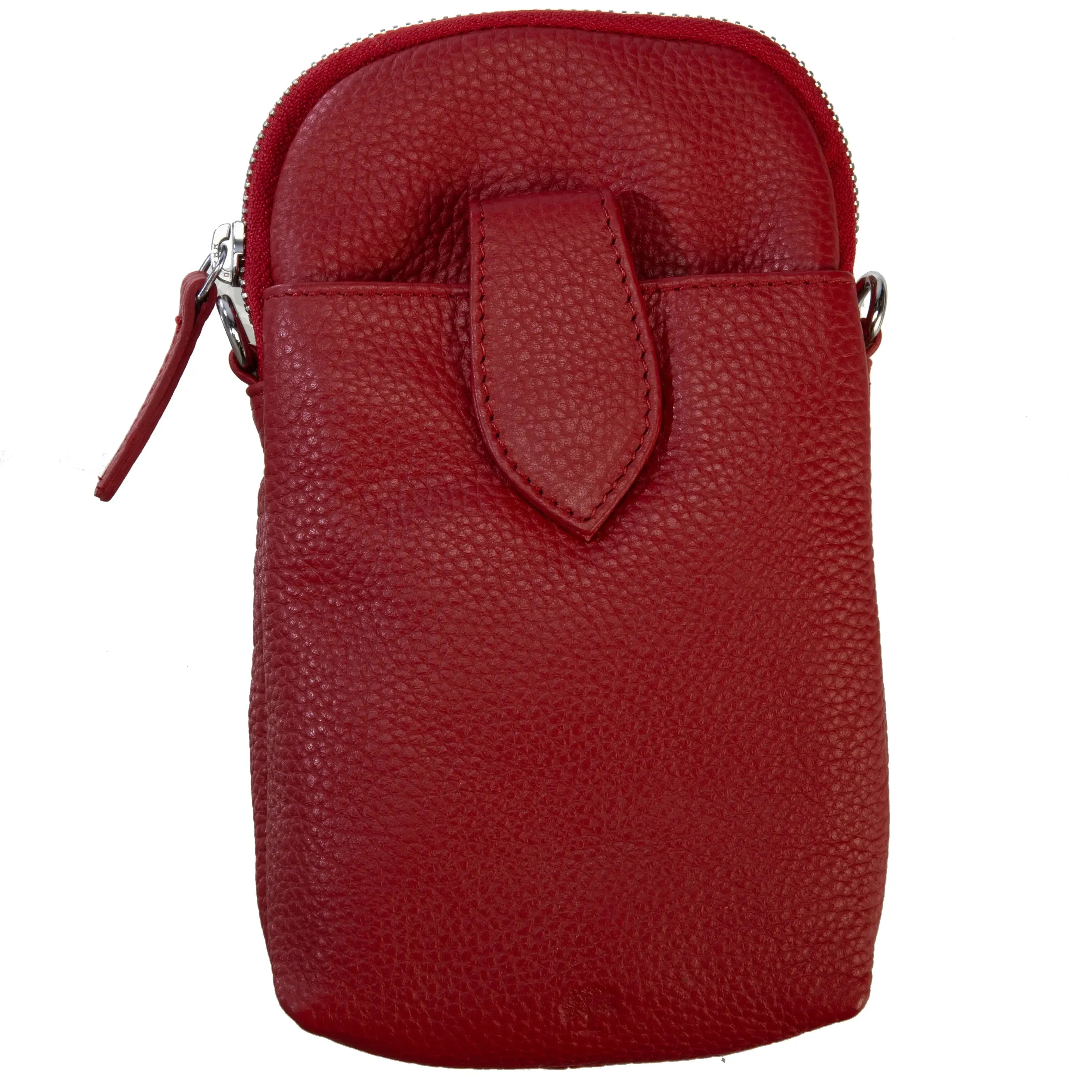 Prato Handy Umhängetasche 20 cm - red