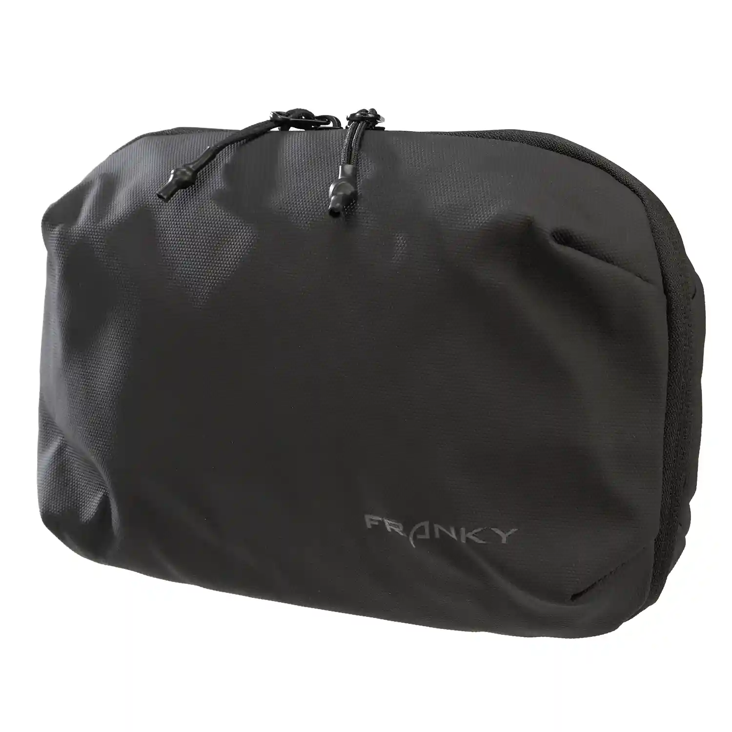 Frontansicht koffer-direkt.de KB15-B Kulturbeutel 21 cm - Black