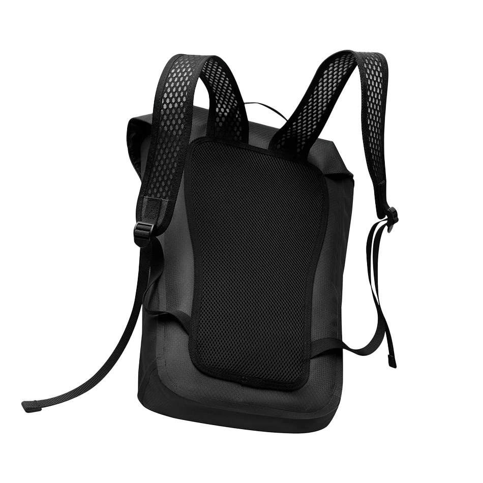 Gaston Luga Lightweight DuoSeal Flap Backpack 14" 47 cm - Black