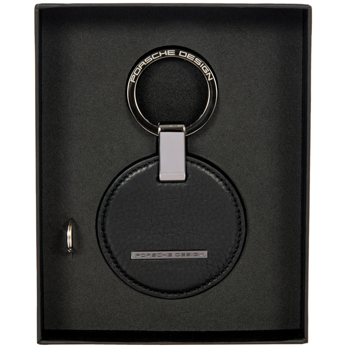 Porsche Design Keyrings Schlüsselanhänger Circle 9 cm - Black