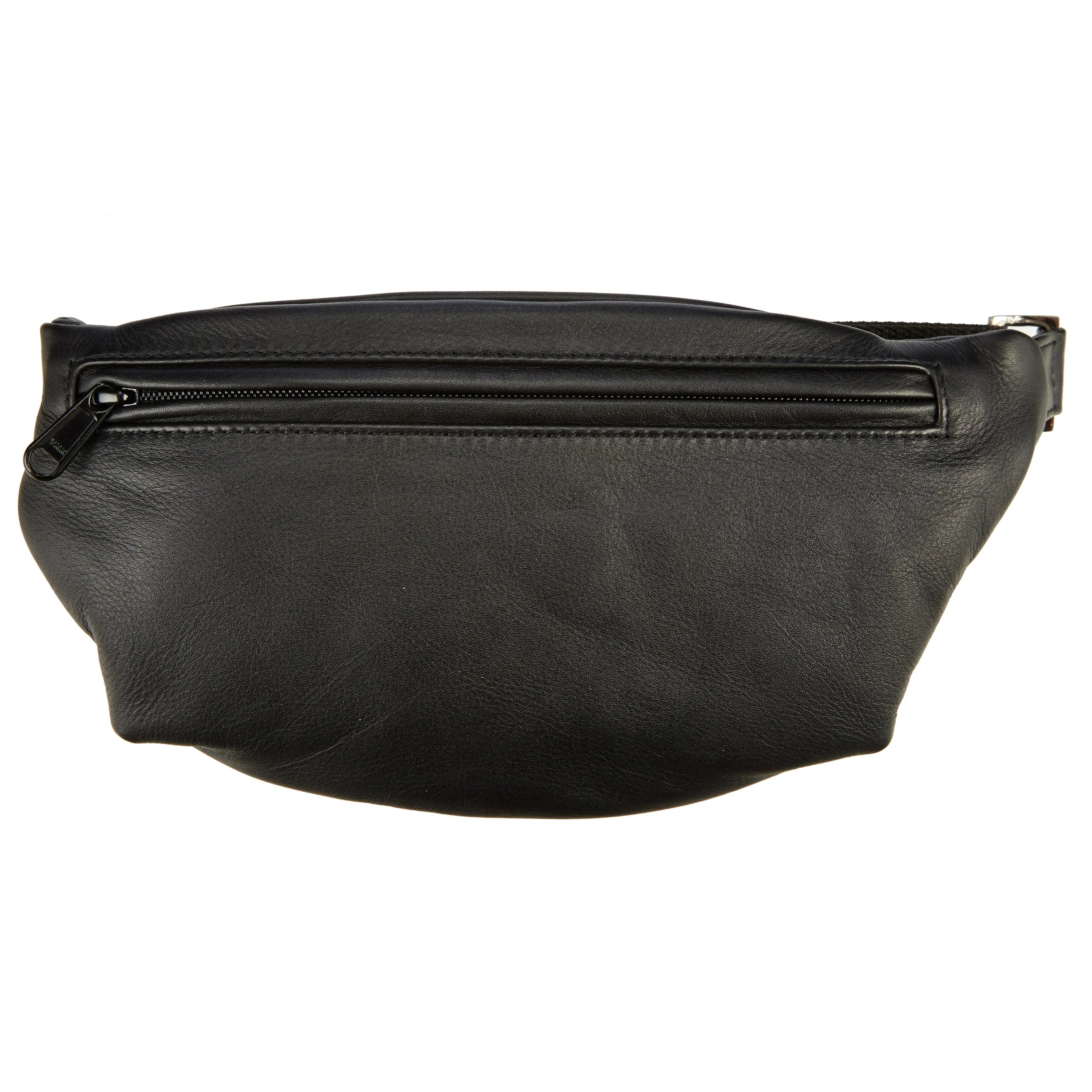 Prato Gürteltasche 28 cm - schwarz