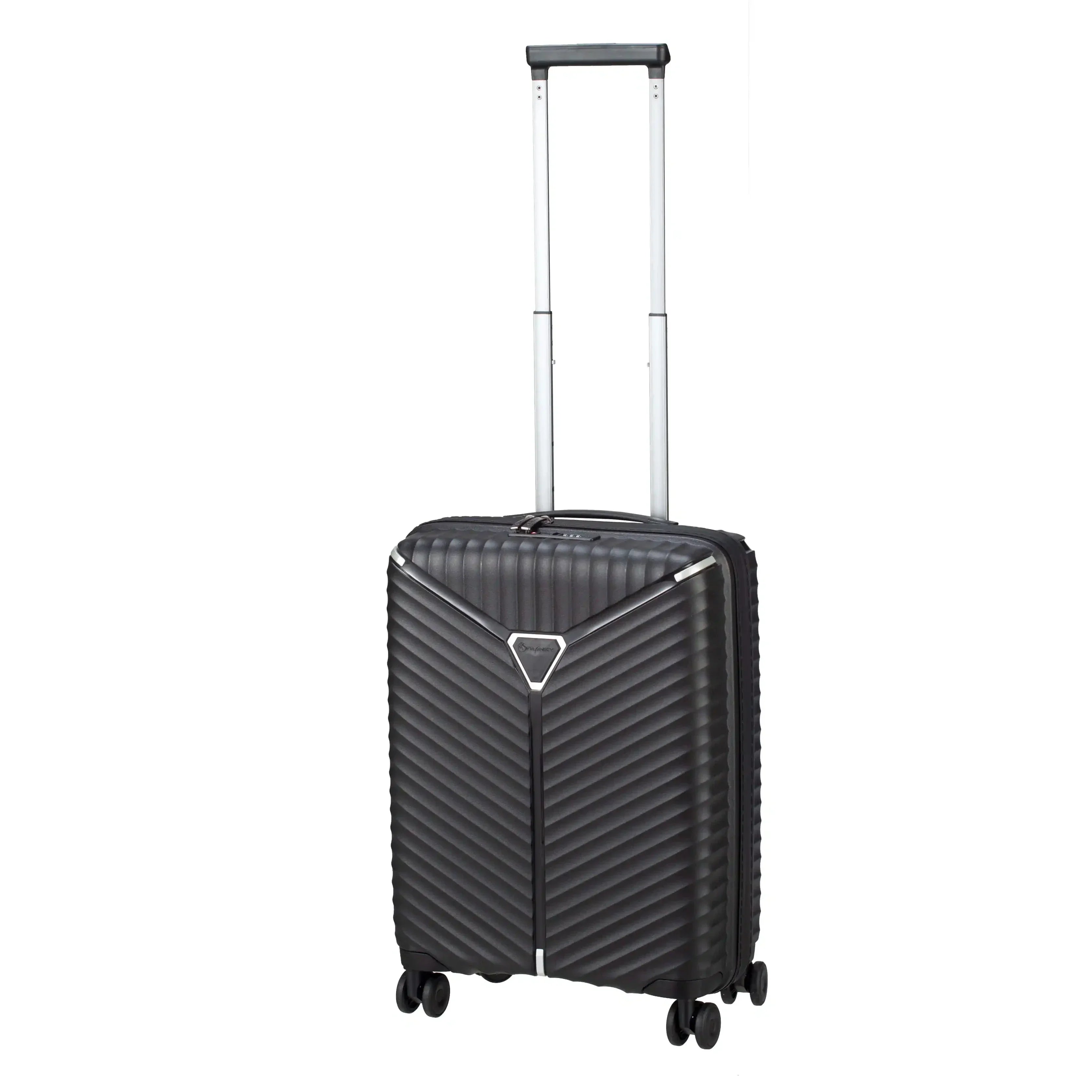 Franky PP13 Flight Lite II 4-Rollen Kabinentrolley 55 cm - Black