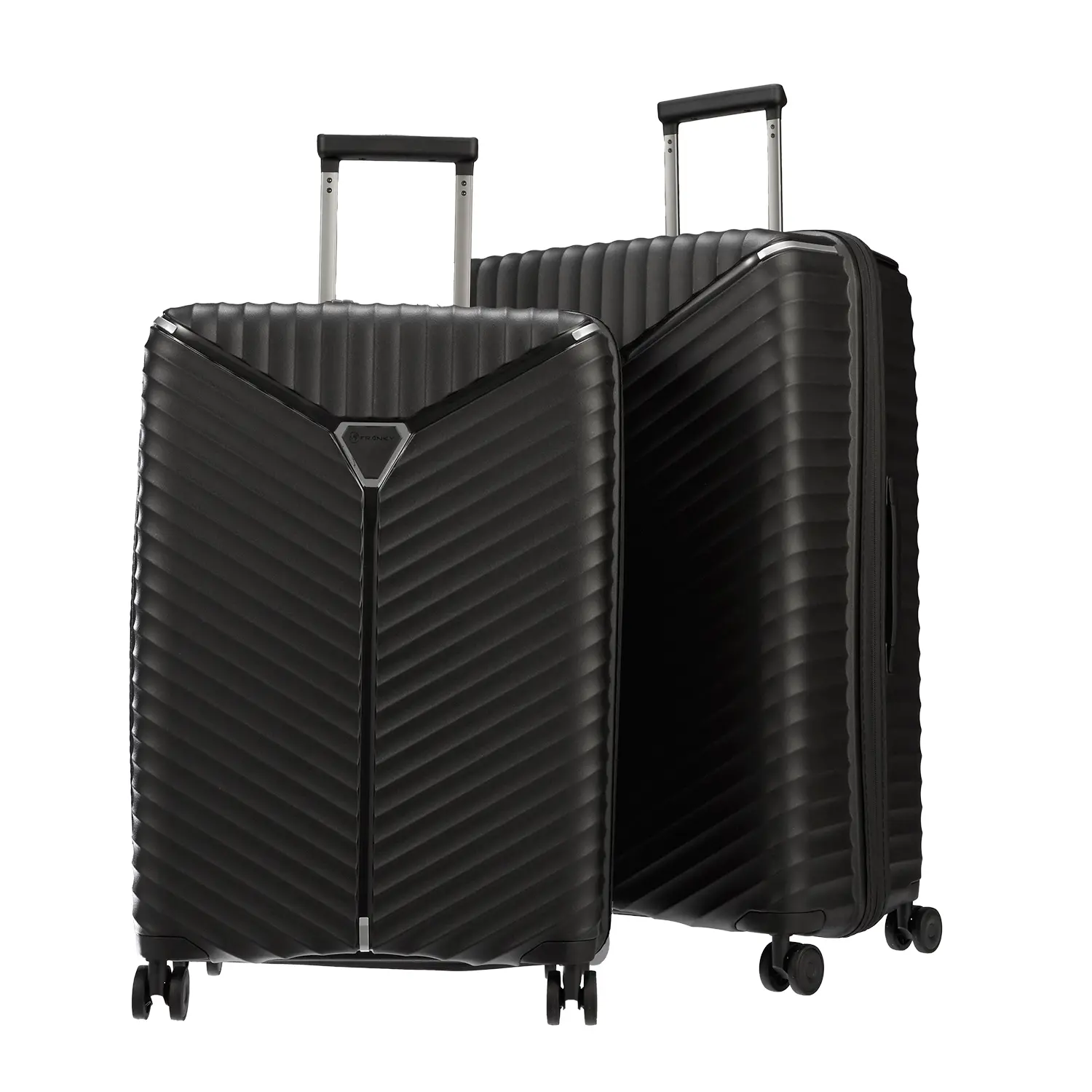 Franky Flight Lite II 4-Rollen Trolley Set L/M - Black