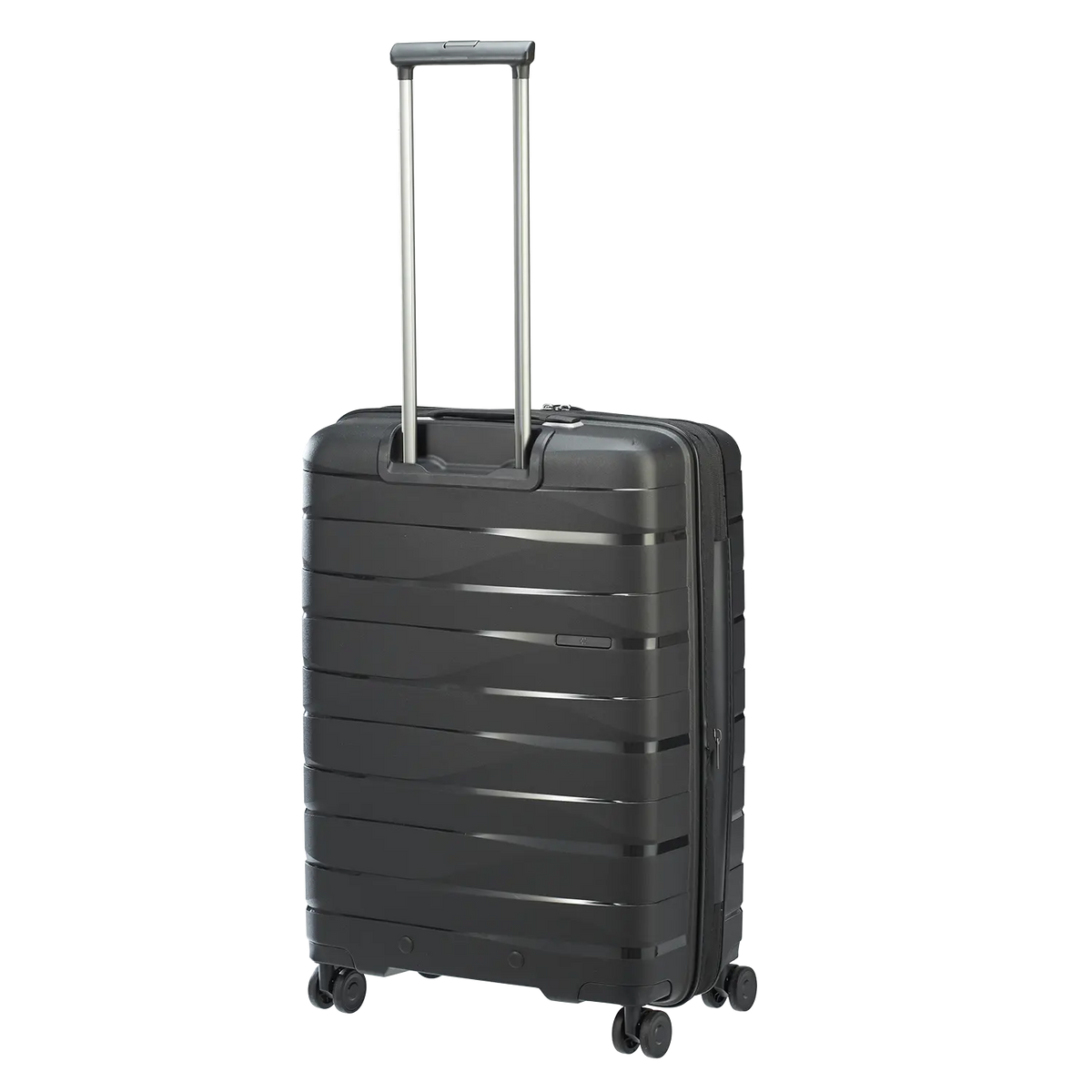 PP21 Hartschalenkoffer S schwarz - Kabinengepäck 55x40x21cm für Flugreisen