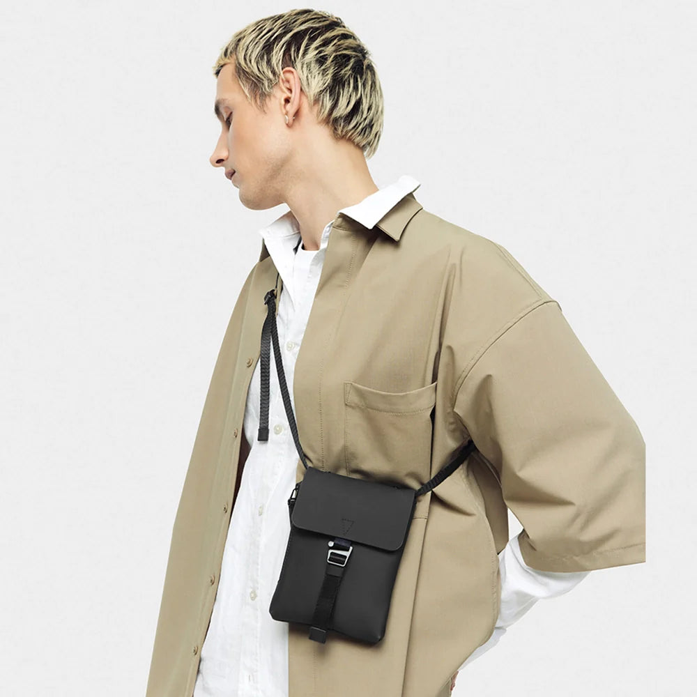 Gaston Luga Spläsh Mini Crossbody Bag 17 cm - Taupe