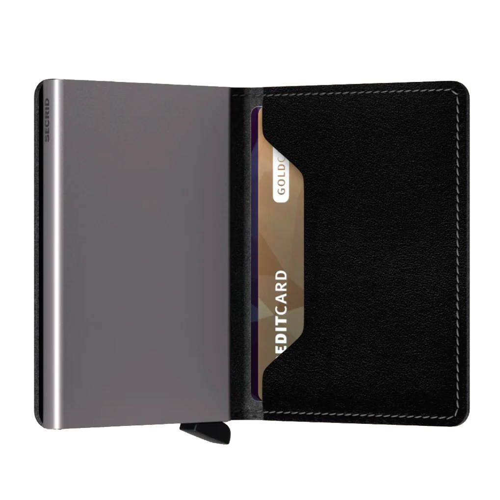 Secrid Slimwallet Original - Kartenfach mit RFID-Schutz Mechanismus
